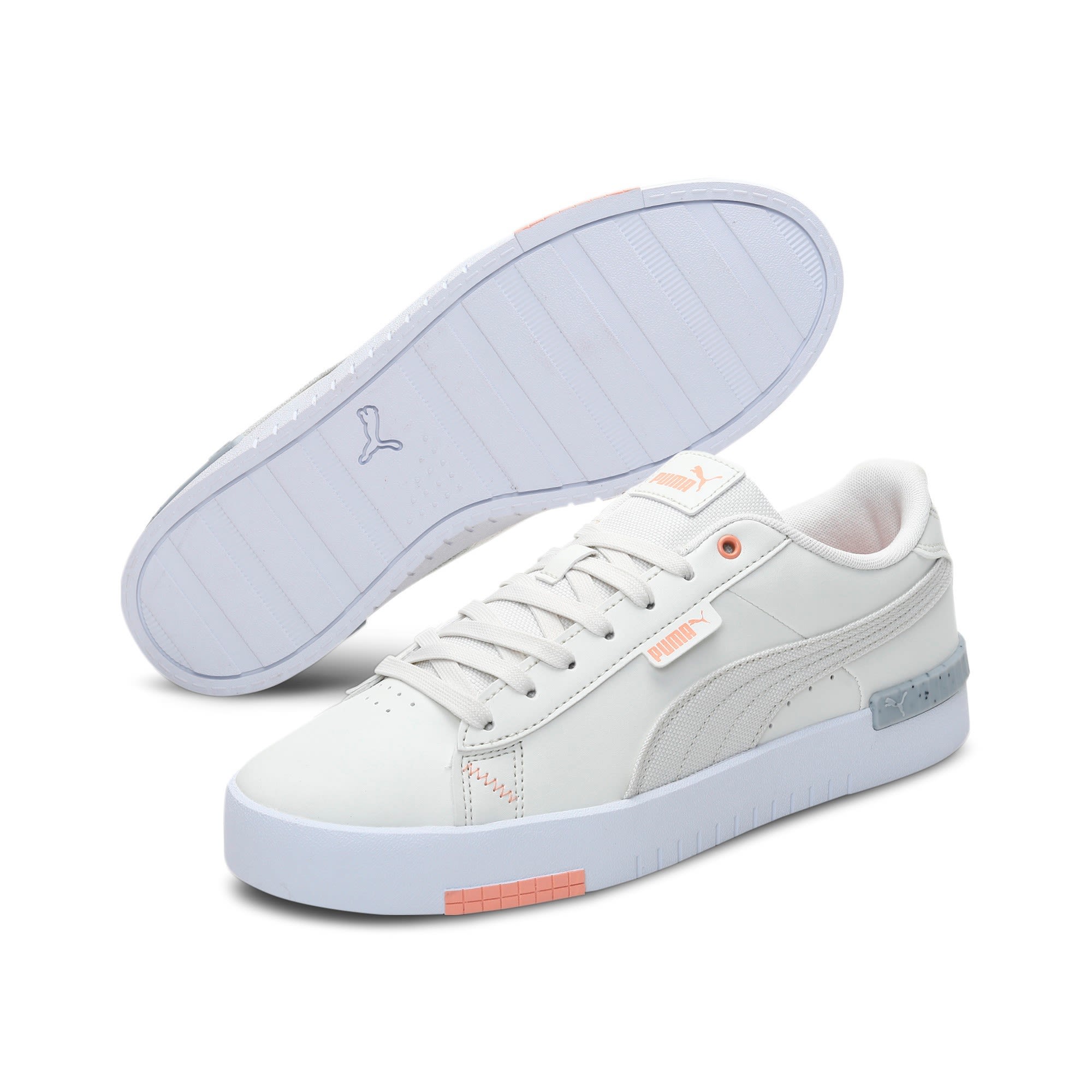 Puma Jada Better 22 Grau- Female Freizeitschuhe- Grsse EU 37-5 - Farbe Vaporous Gray - Peach Pink