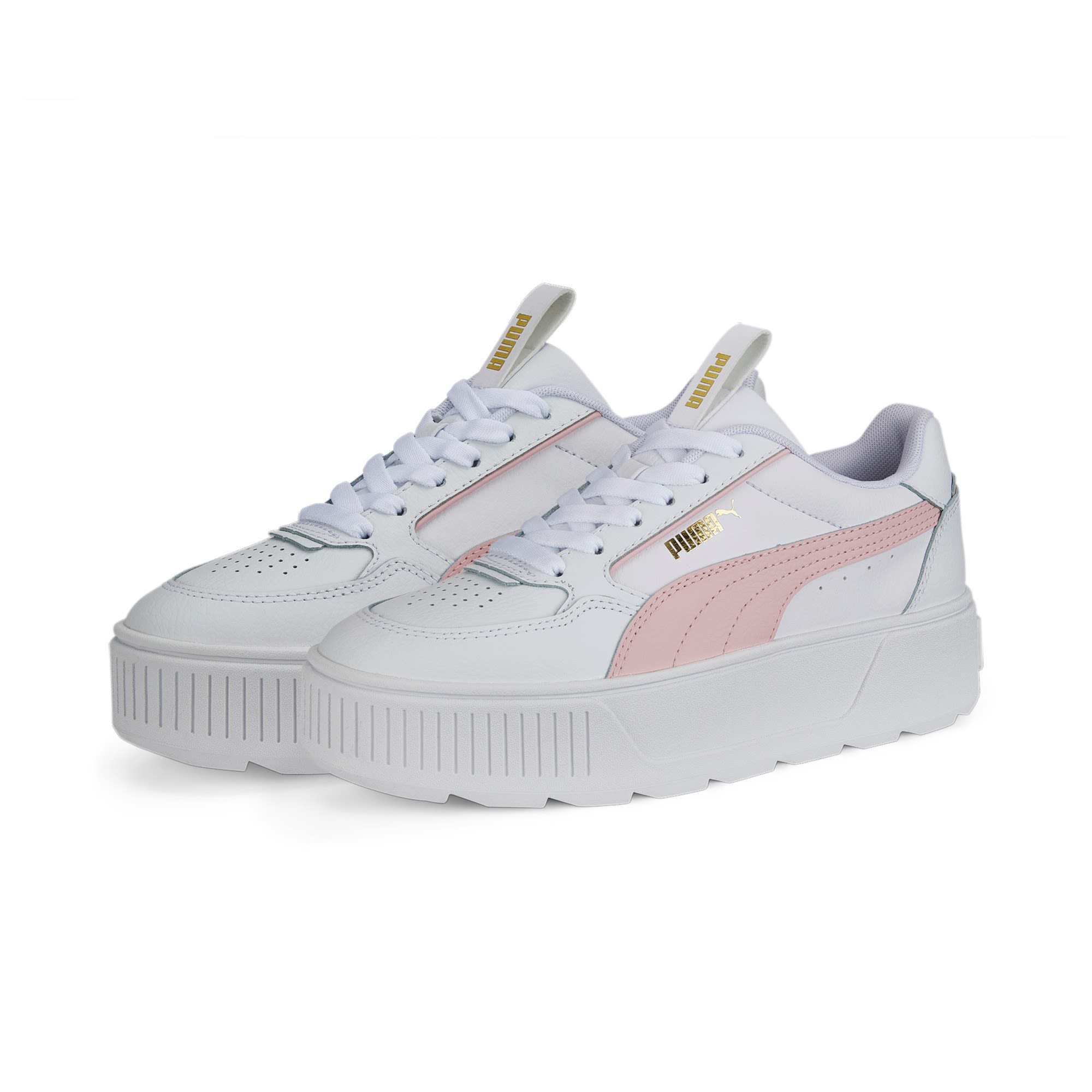 Puma Karmen Rebelle Weiss- Female Freizeitschuhe- Grsse EU 38 - Farbe Puma White - Almond Blossom