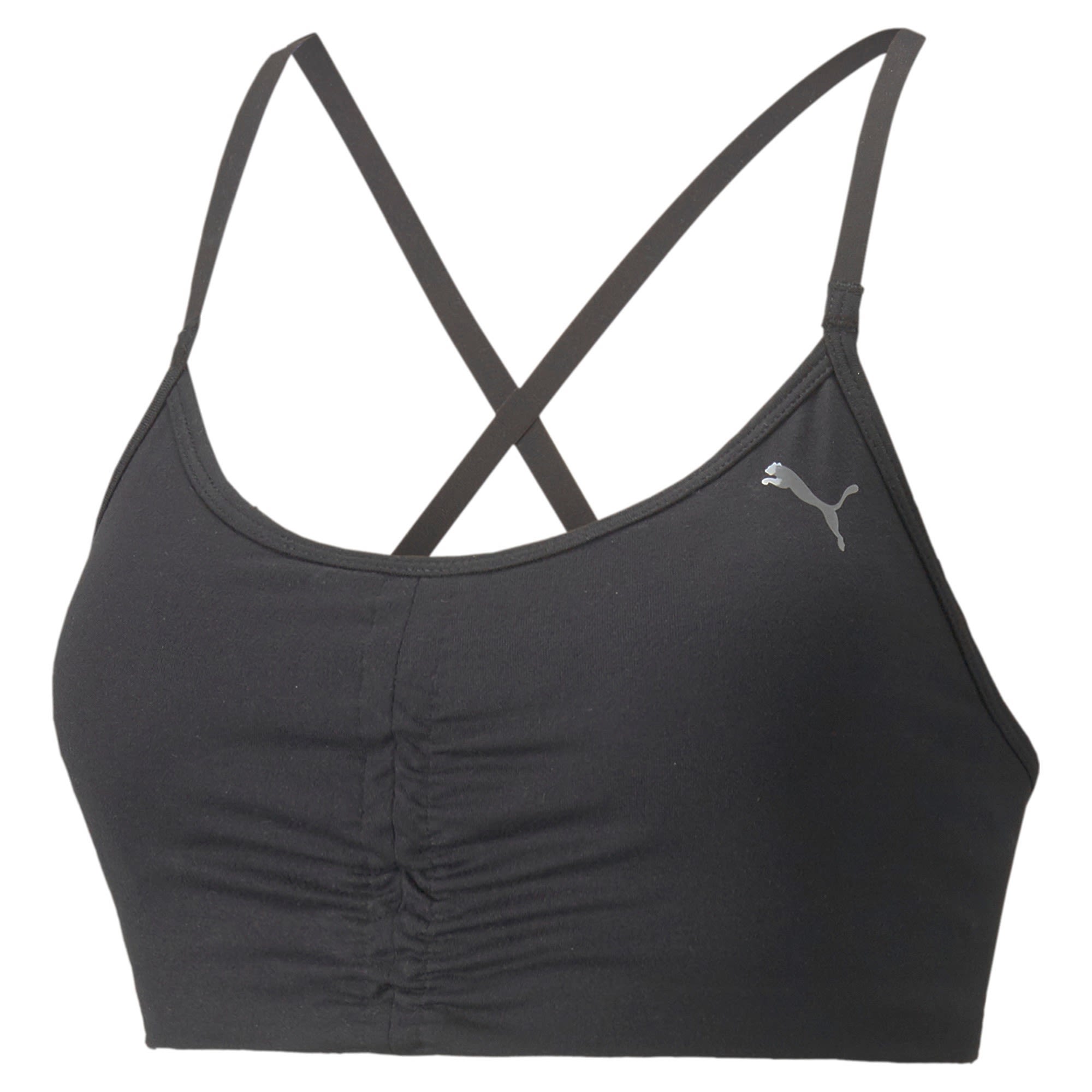 Puma Low Impact Studio Foundation Bra Schwarz- Female Sport-BHs- Grsse XS - Farbe Puma Black