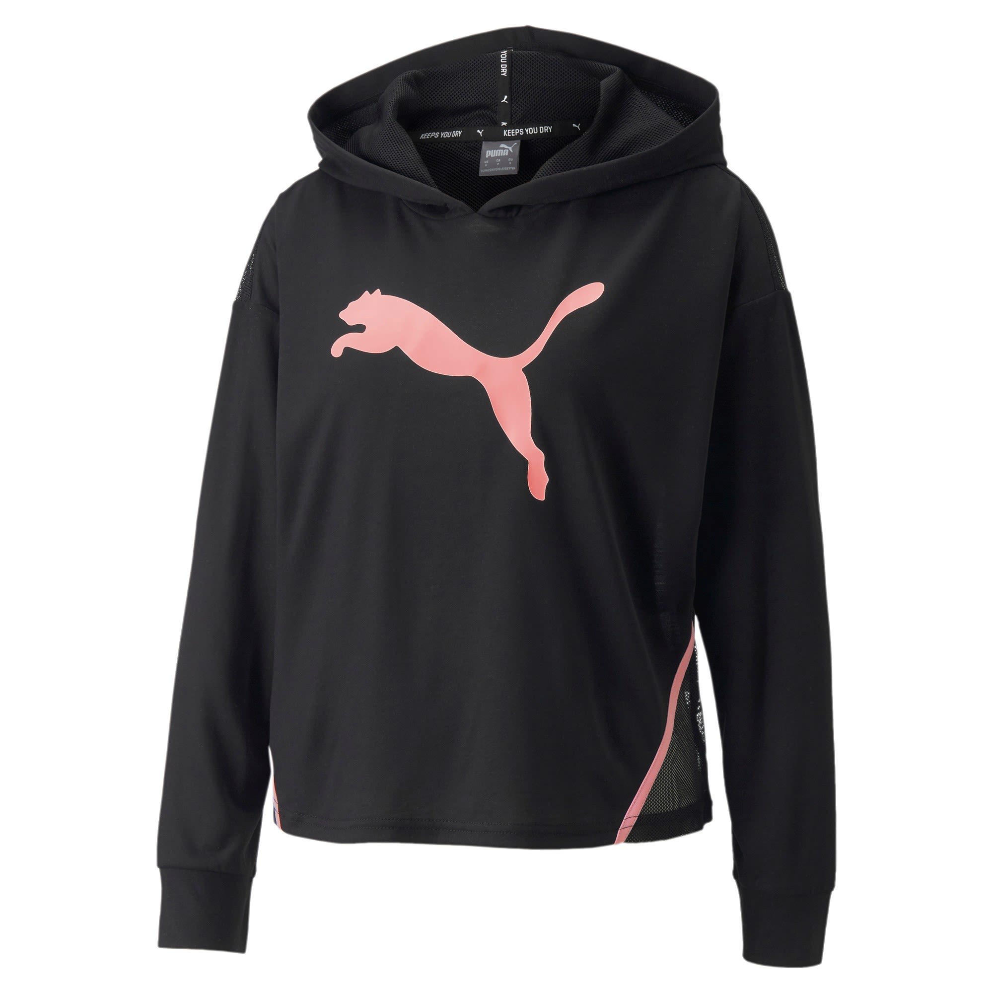 Puma Modern Sports Lightweight Hoodie Schwarz- Female Sweaters und Hoodies- Grsse XS - Farbe Puma Black