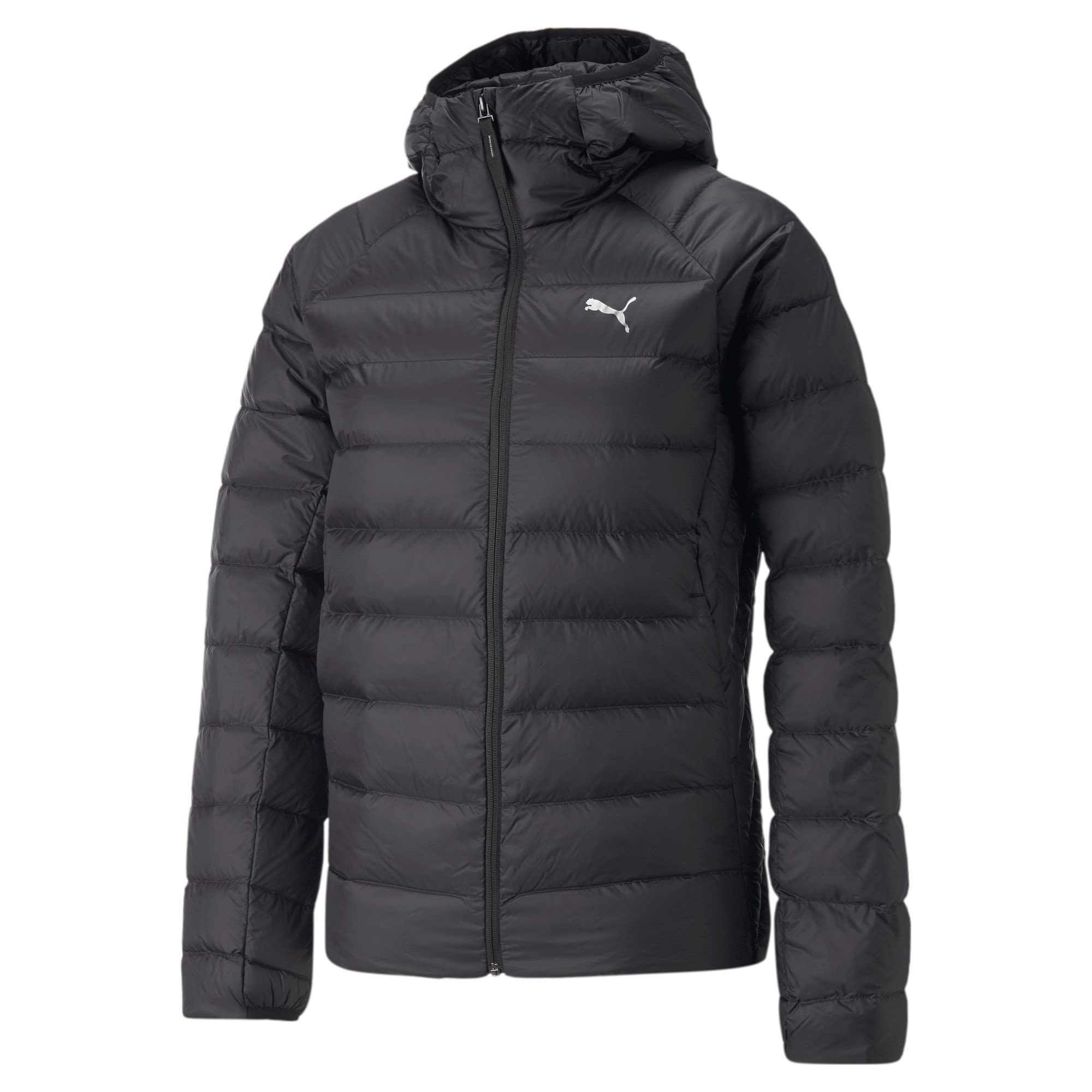 Puma Packlite Hooded Down Jacket Schwarz- Female Daunen Ponchos und Capes- Grsse XS - Farbe Puma Black