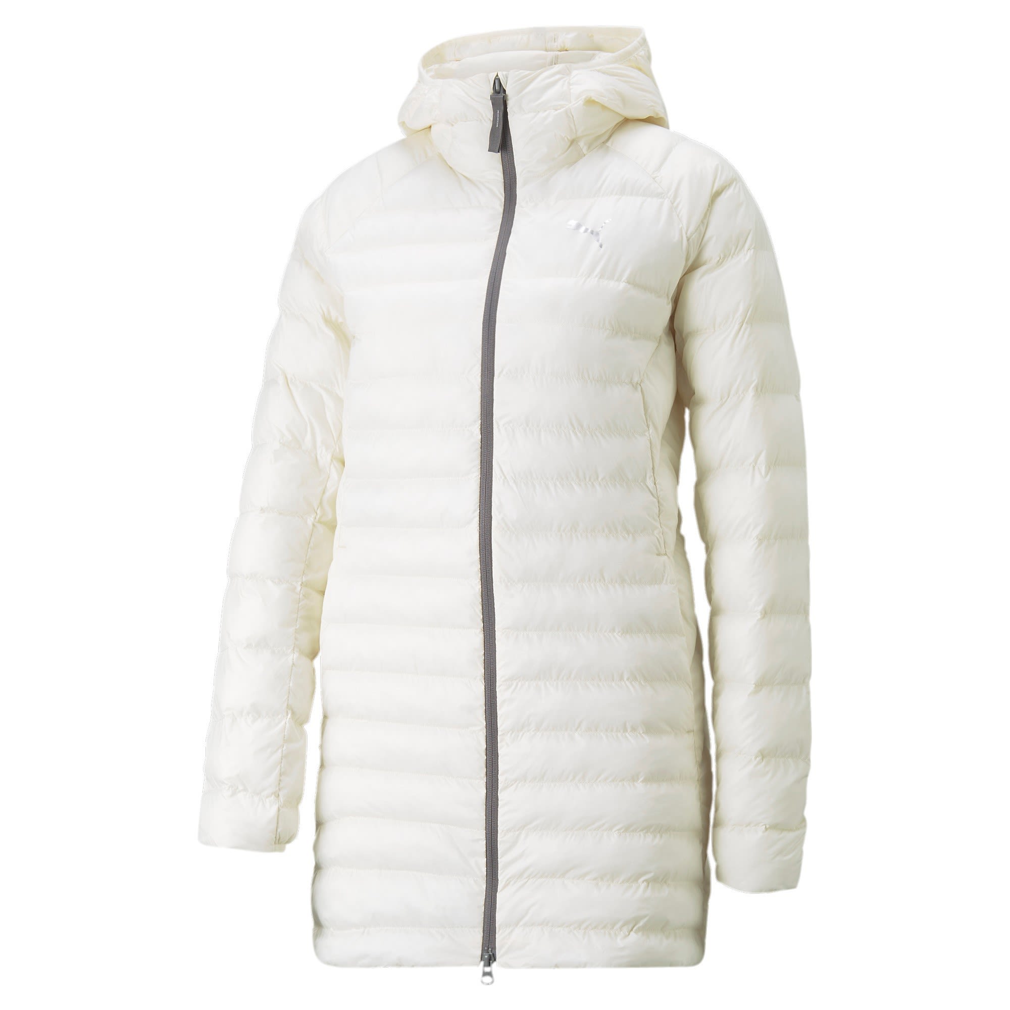 Puma Packlite Primaloft Long Hooded Jacket Weiss- Female PrimaLoft(R) Ponchos und Capes- Grsse XS - Farbe Pristine