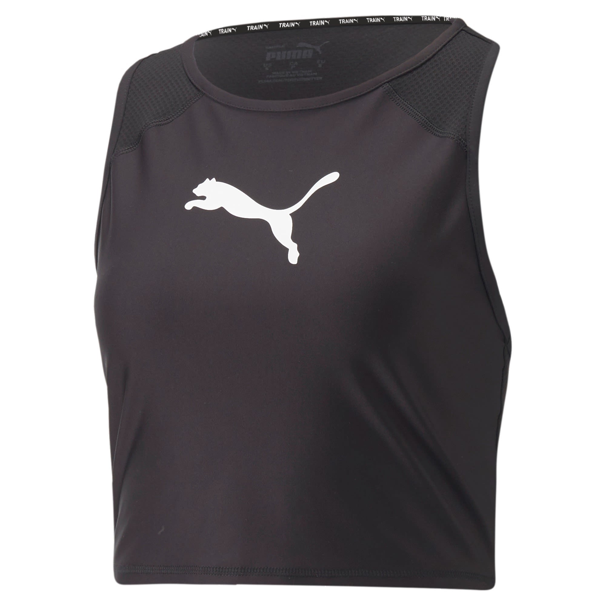 Puma Puma FIt Eversculpt Fitted Tank Schwarz- Female Tops - rmellose Shirts- Grsse XS - Farbe Puma Black