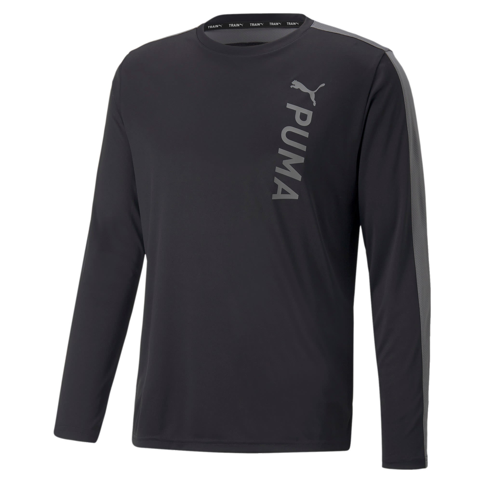 Puma Puma FIt Long-Sleeve Tee Schwarz- Male Langarm-Shirts- Grsse S - Farbe Puma Black