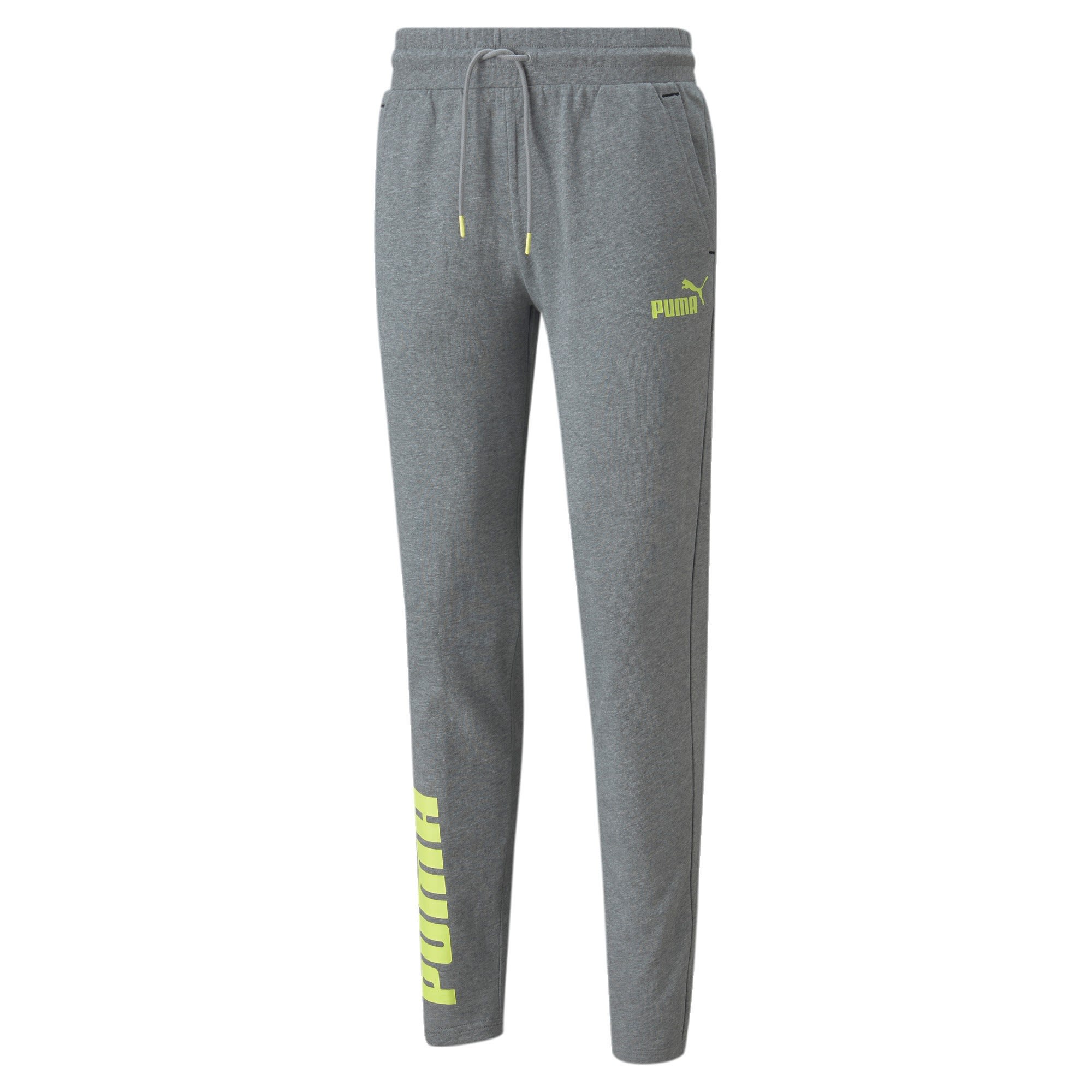 Puma Puma Power Colorblock Pants Grau- Male Softshellhosen- Grsse M - Farbe Medium Gray Heather
