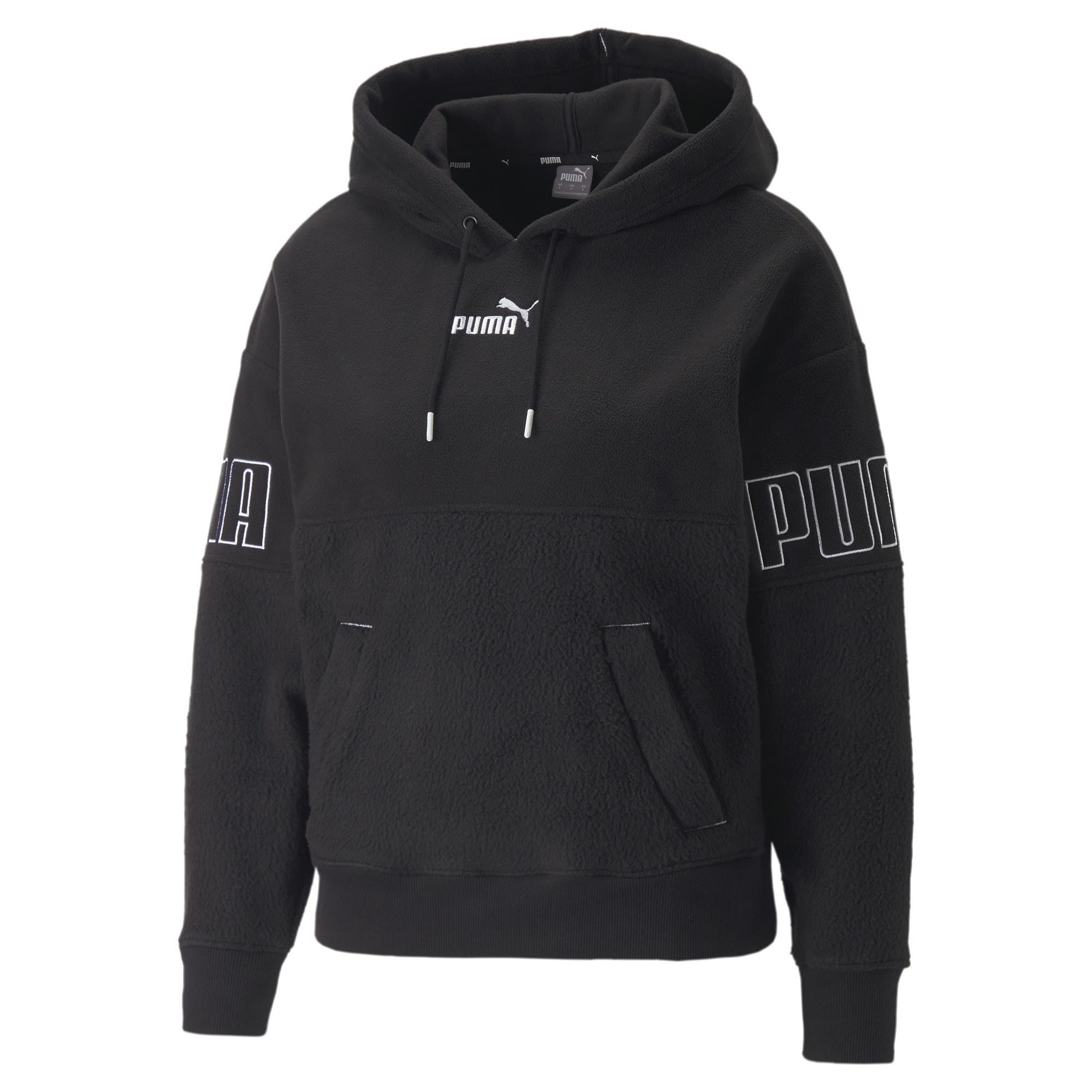 Puma Puma Power Winterized Hoodie Schwarz- Female Fleece- und Powerstretch-Pullover- Grsse S - Farbe Puma Black