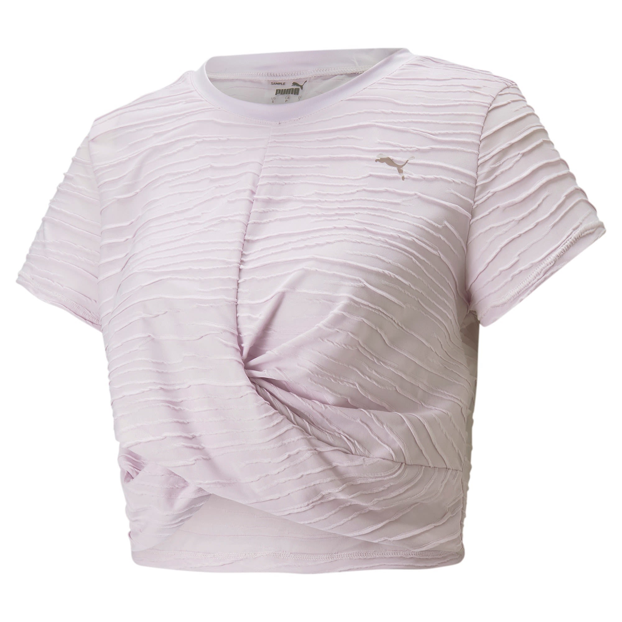 Puma Studio Skimmer Tee Lila- Female Kurzarm-Shirts- Grsse XS - Farbe Lavender Fog