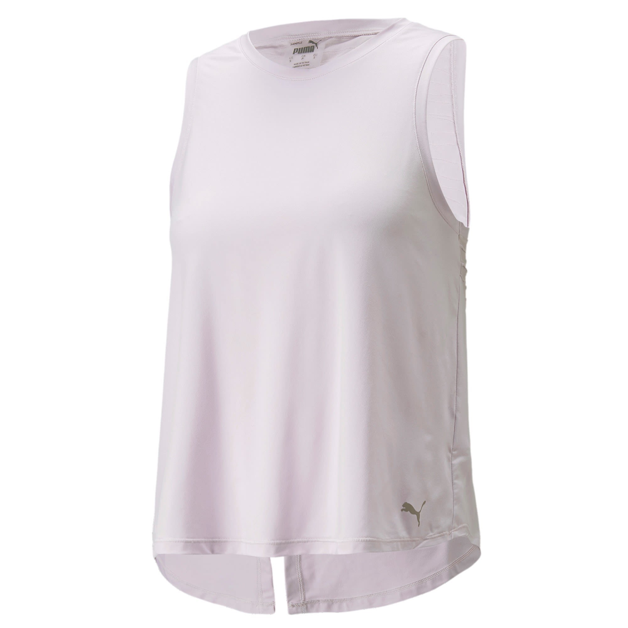 Puma Studio Trend Relaxed Tank Lila- Female Tops - rmellose Shirts- Grsse XS - Farbe Lavender Fog