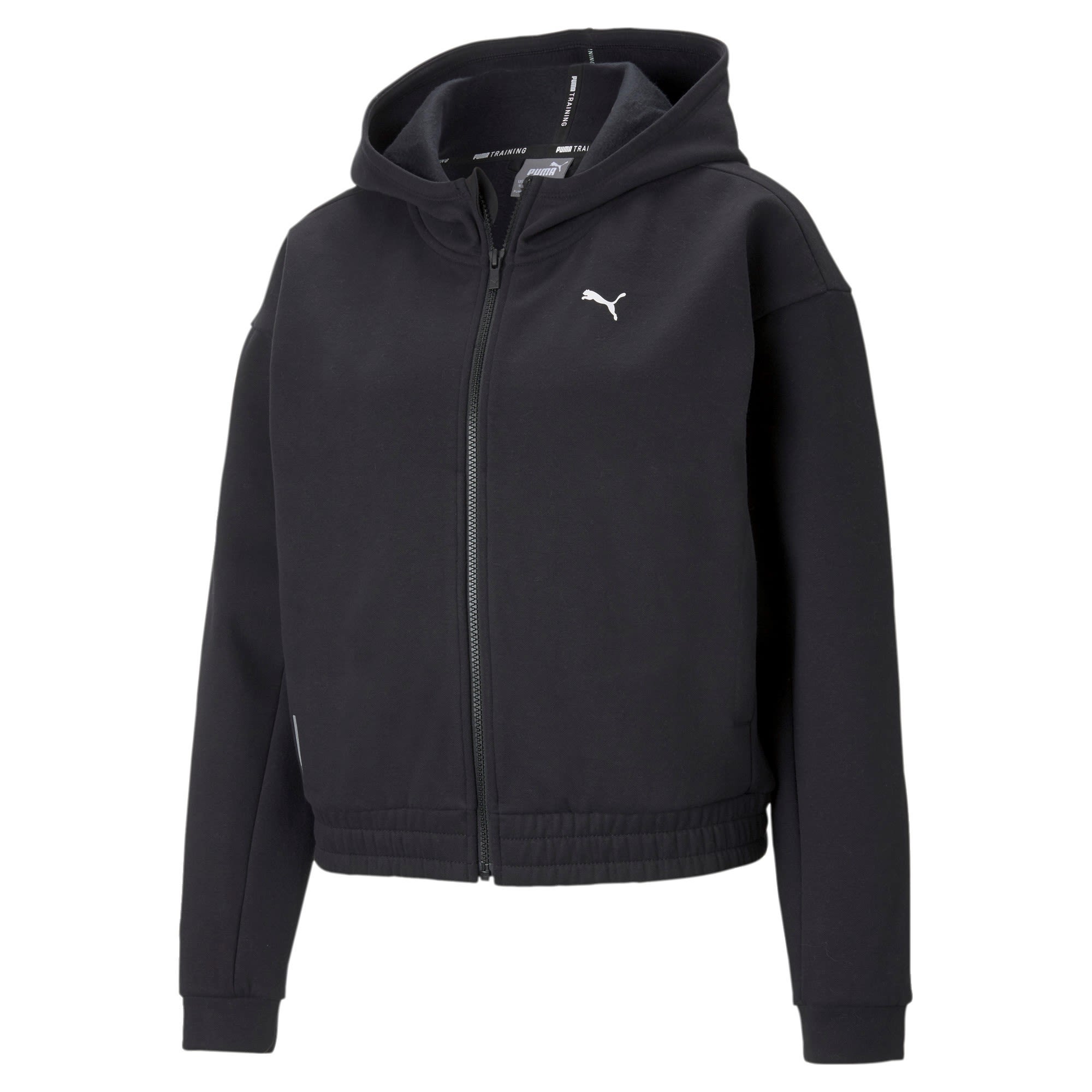 Puma Train Favourite Fleece Full Zip Schwarz- Female Anoraks- Grsse XS - Farbe Puma Black