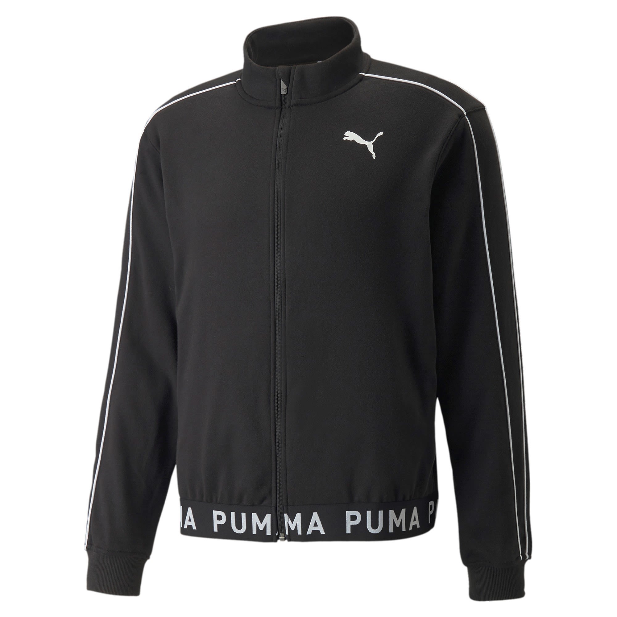 Puma Train Full Zip Jacket Schwarz- Male Anoraks- Grsse 3XL - Farbe Puma Black