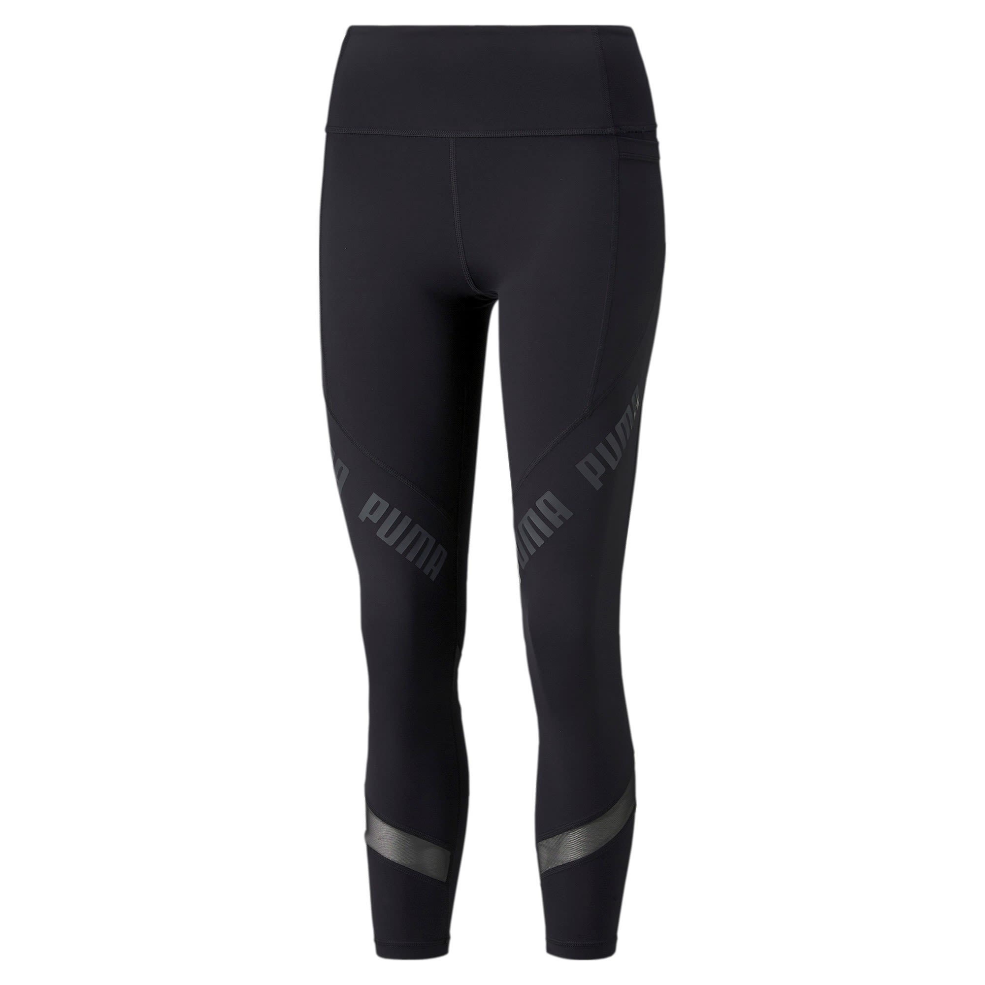 Puma Train Logo Eversculpt High Waist 7-8 Tight Schwarz- Female Leggings und Tights- Grsse XS - Farbe Puma Black