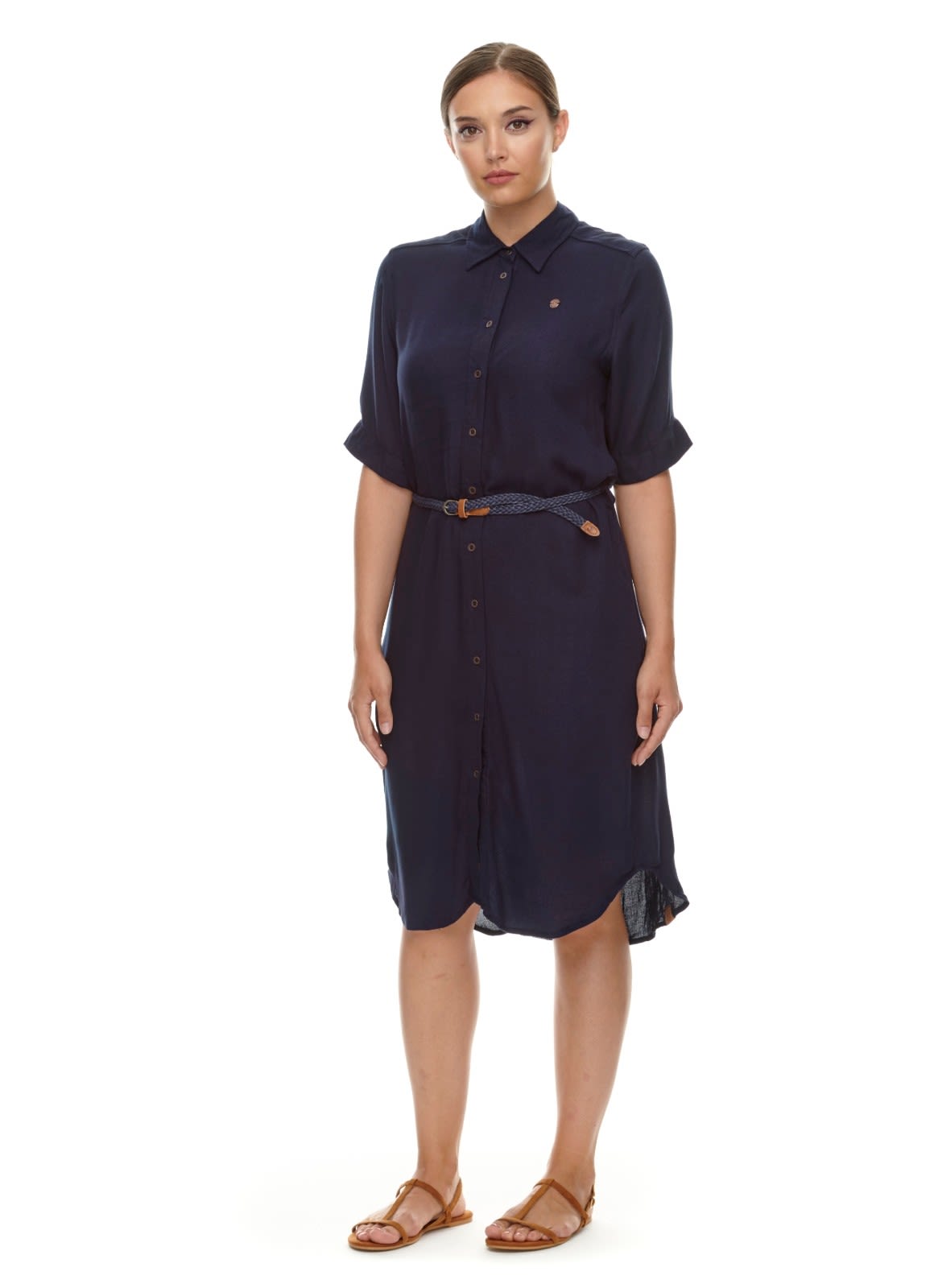 Ragwear Adamita Blau- Female Kleider- Grsse S - Farbe Navy