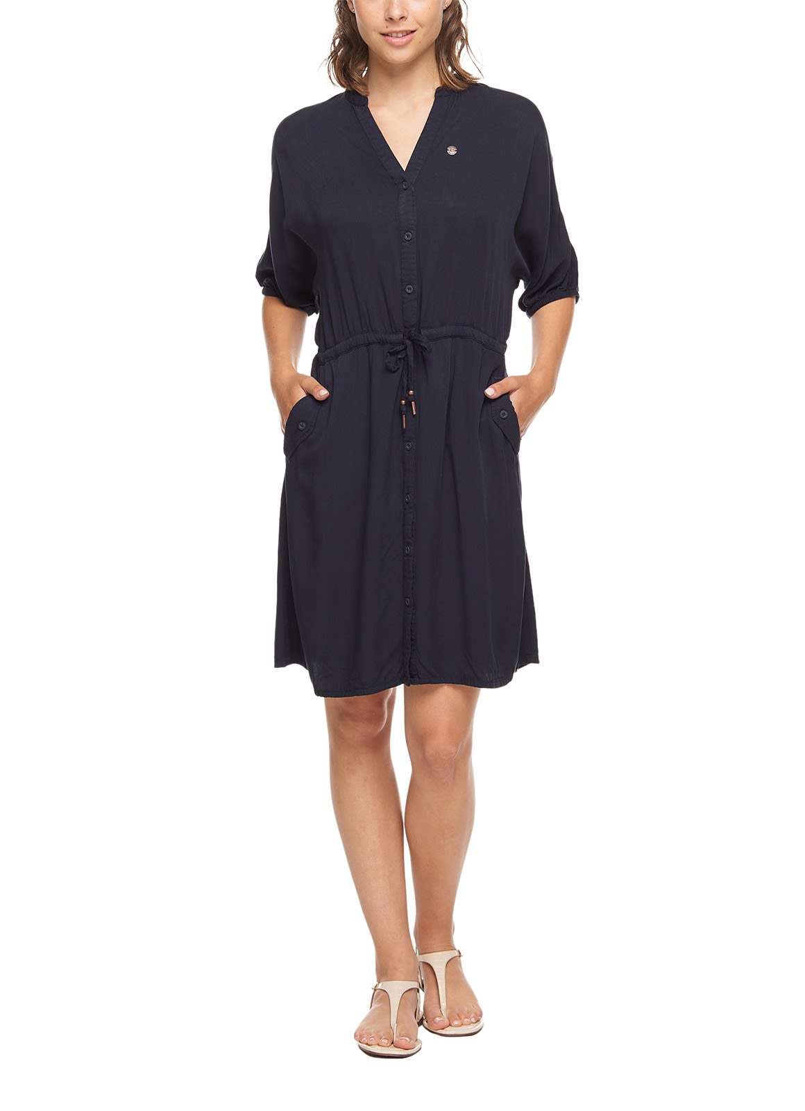 Ragwear Bryn Blau- Female Kleider- Grsse S - Farbe Navy