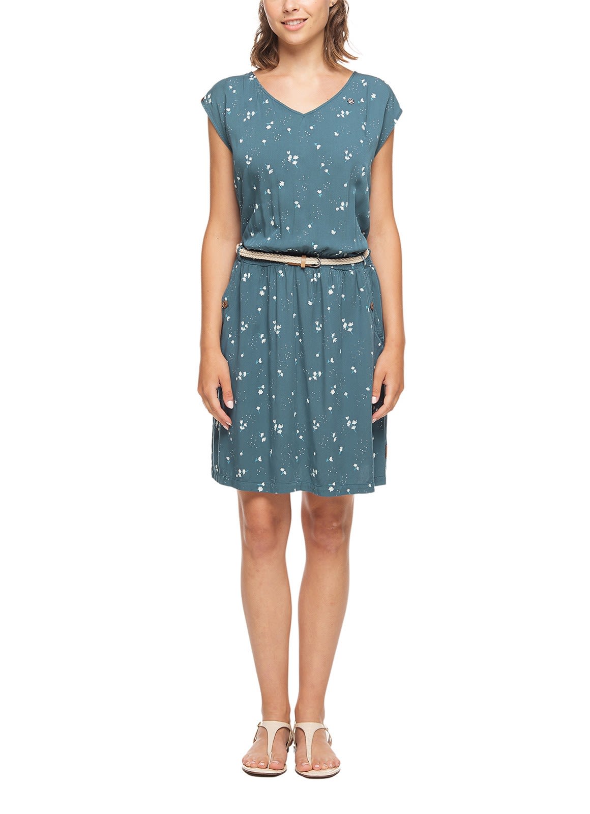 Ragwear Carolina Blau- Female Kleider- Grsse S - Farbe Deep Ocean