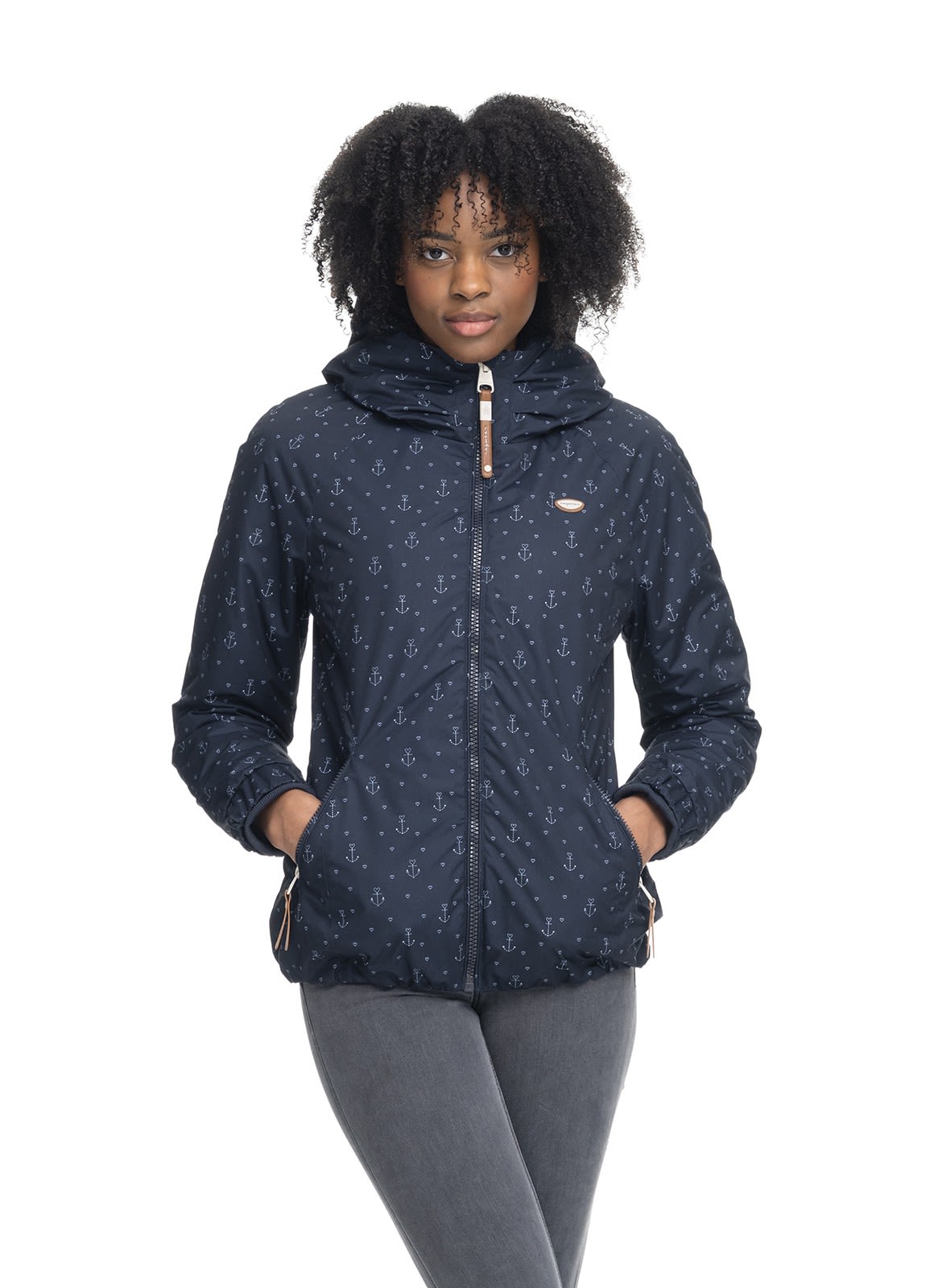 Ragwear Dizzie Marina Winter Blau- Female Ponchos und Capes- Grsse XS - Farbe Navy