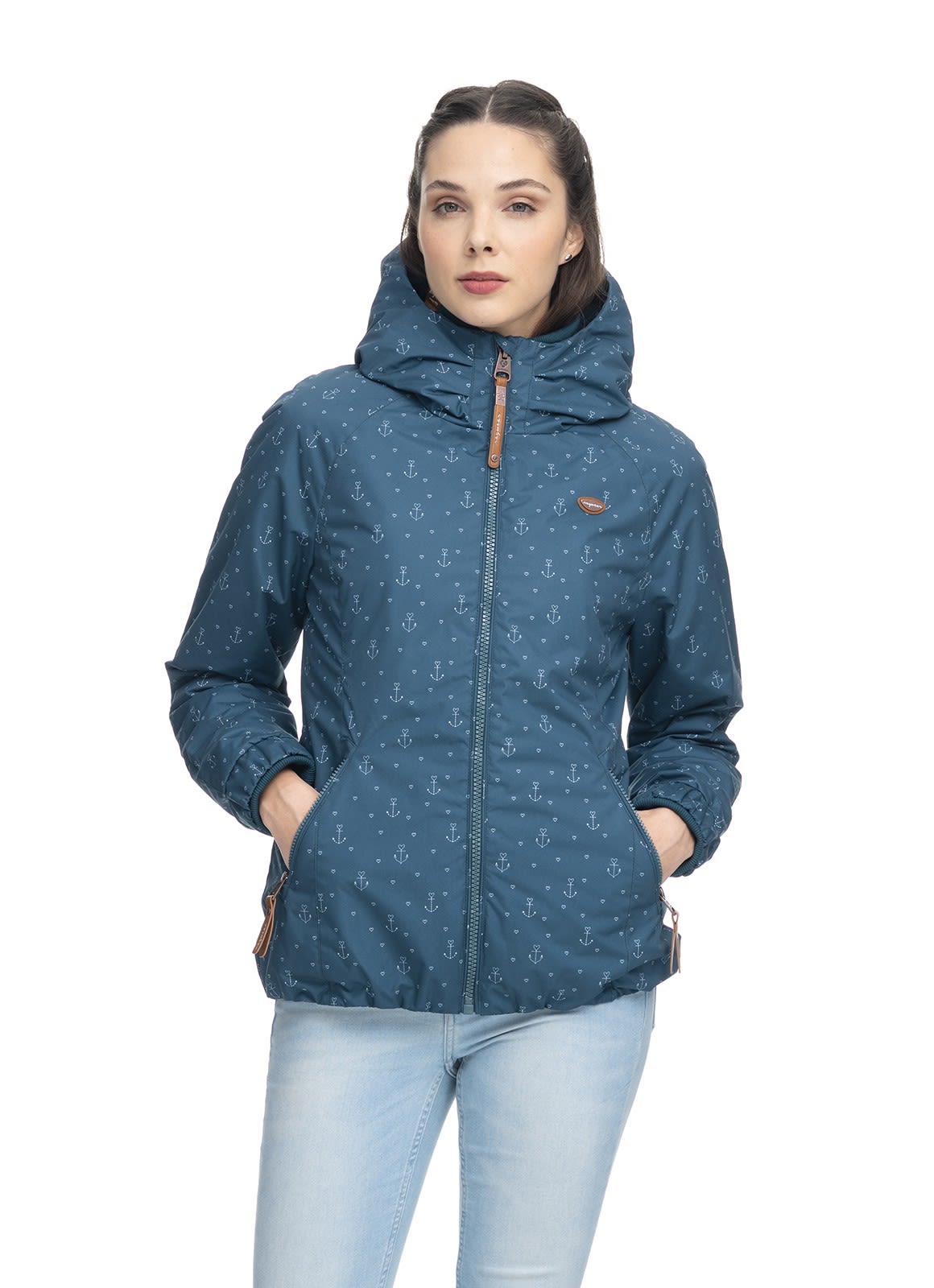 Ragwear Dizzie Marina Winter Grn- Female Ponchos und Capes- Grsse XS - Farbe Dark Green