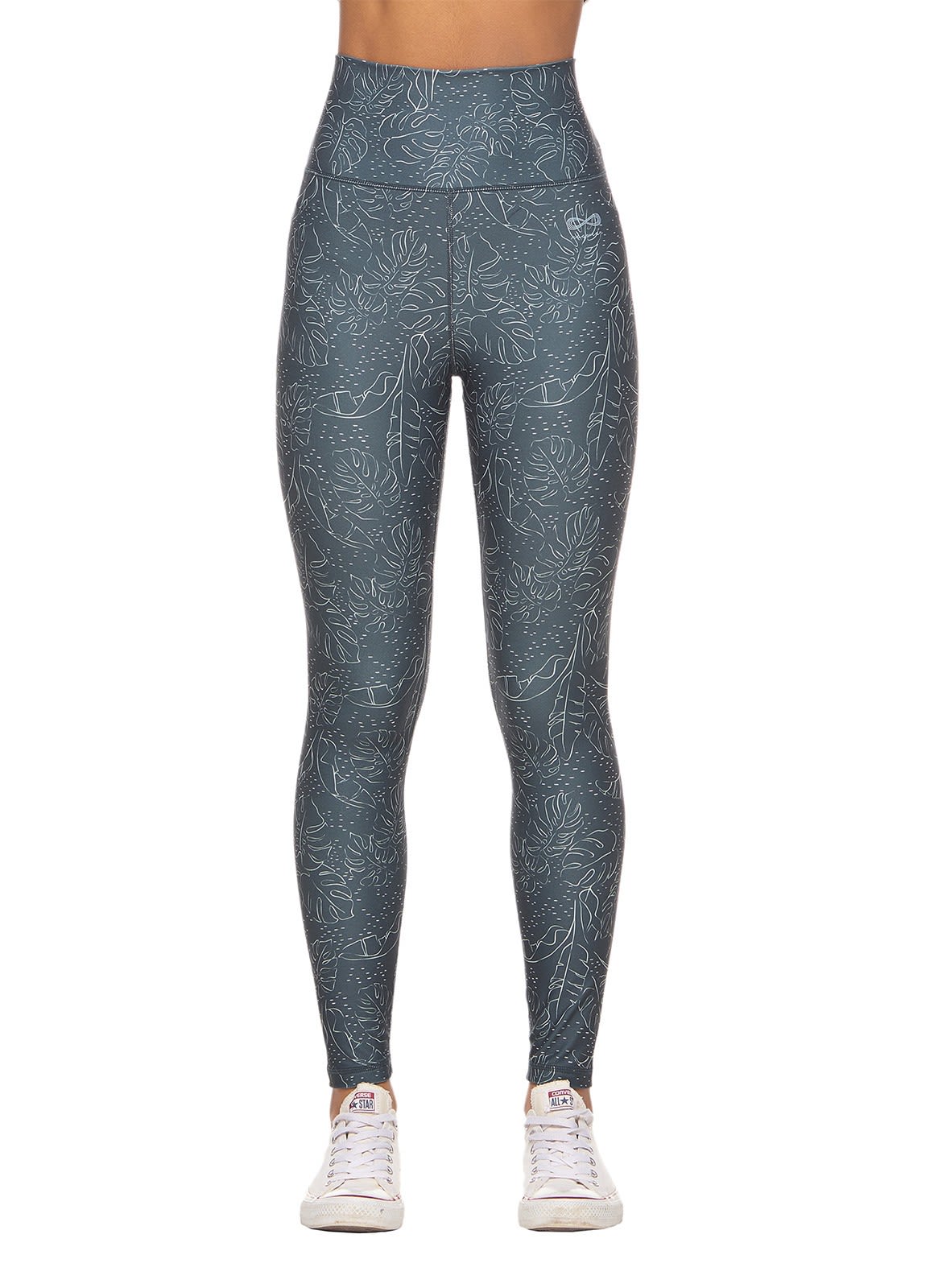 Ragwear Giny Palm Grau- Female Leggings und Tights- Grsse XS - Farbe Dark Grey
