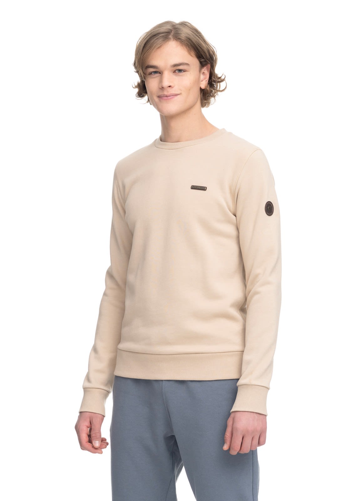 Ragwear Indie Braun- Male Sweaters und Hoodies- Grsse M - Farbe Beige