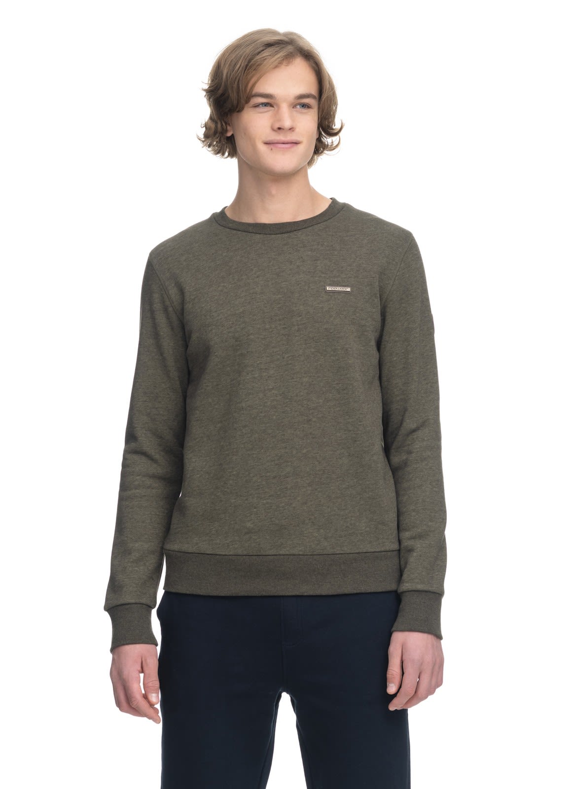 Ragwear Indie Grn- Male Freizeitpullover- Grsse S - Farbe Olive