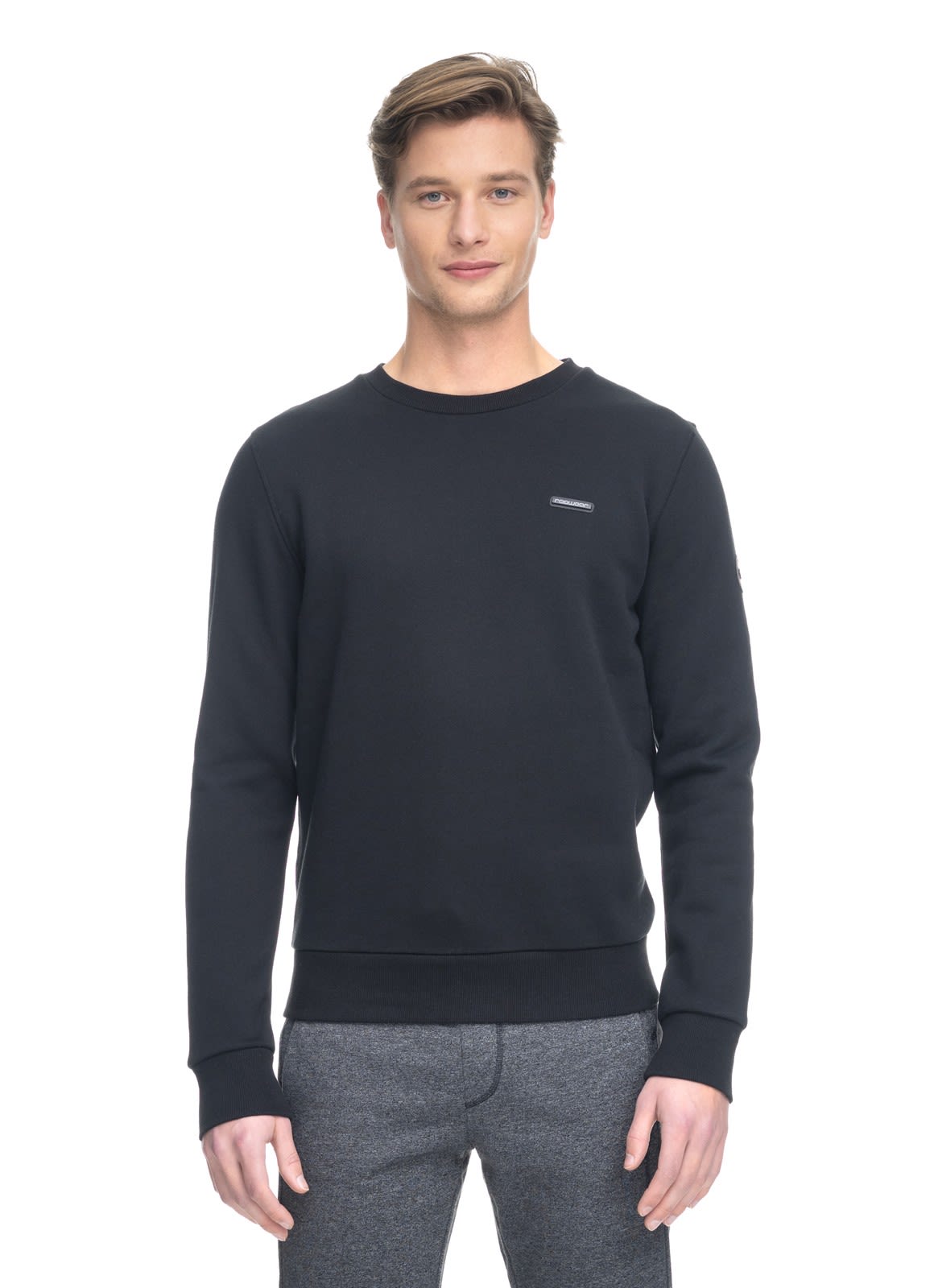 Ragwear Indie Schwarz- Male Freizeitpullover- Grsse S - Farbe Black