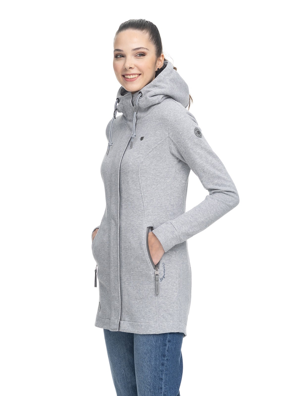 Ragwear Letti Grau- Female Ponchos und Capes- Grsse XS - Farbe Grey