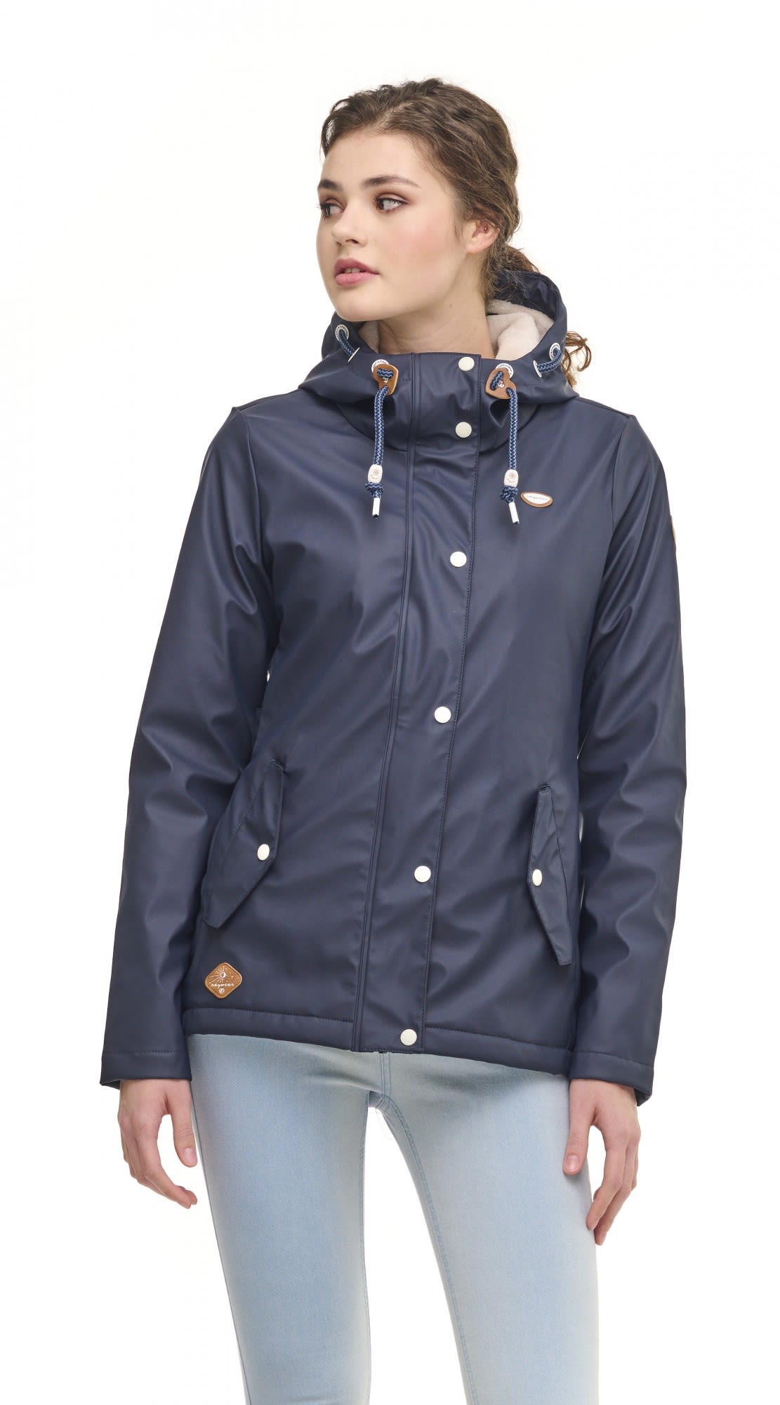 Ragwear Marge Blau- Female Ponchos und Capes- Grsse XS - Farbe Navy