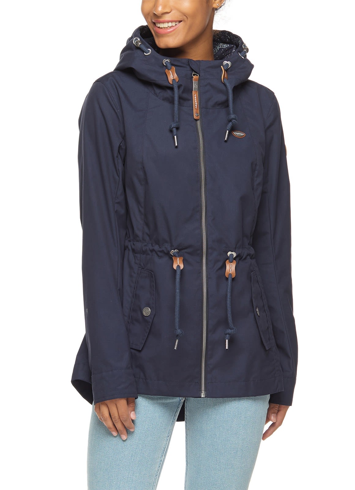 Ragwear Monadis Blau- Female Ponchos und Capes- Grsse XS - Farbe Navy