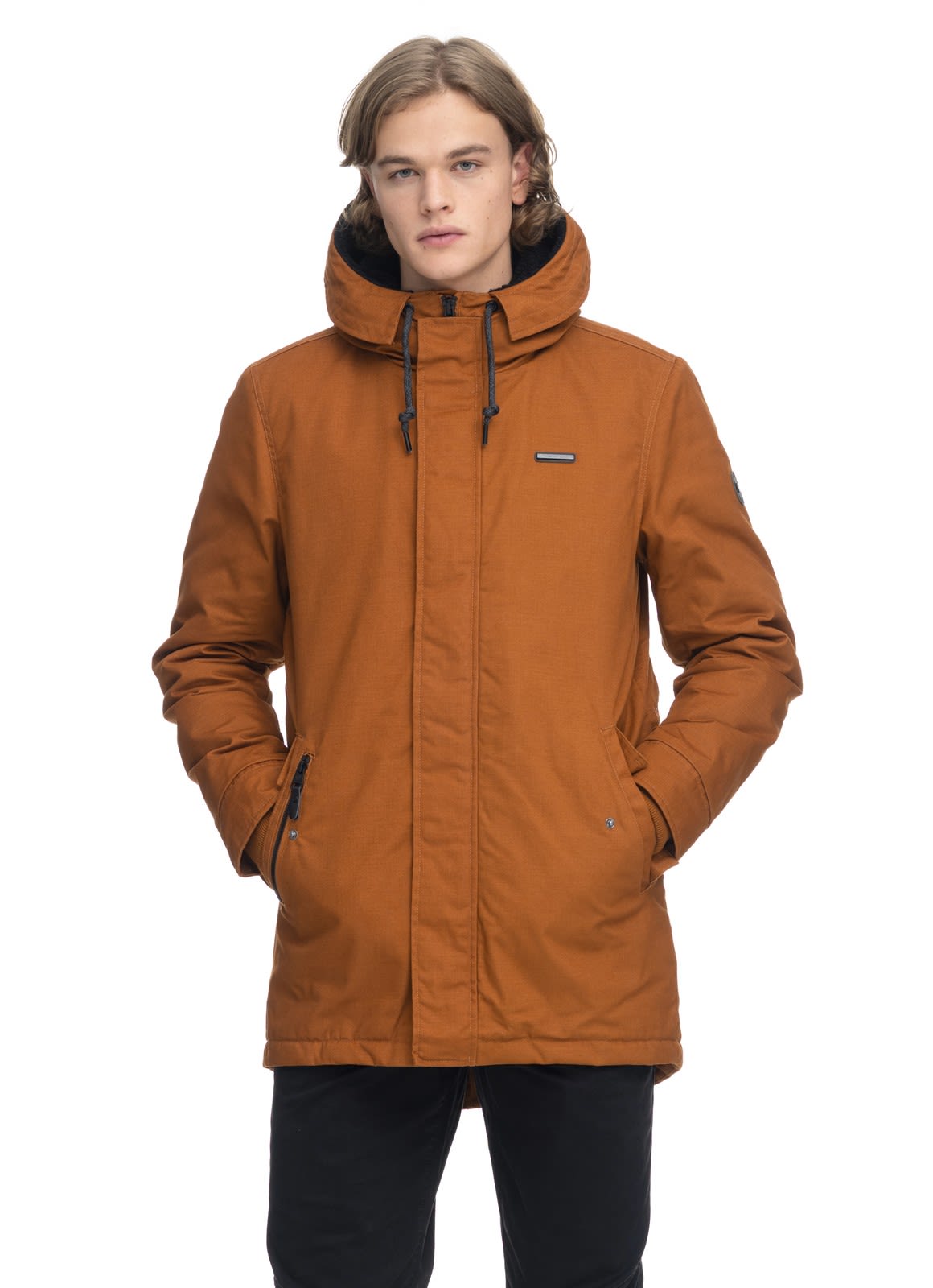Ragwear Mr Smith Braun- Male Ponchos und Capes- Grsse XXL - Farbe Cinnamon