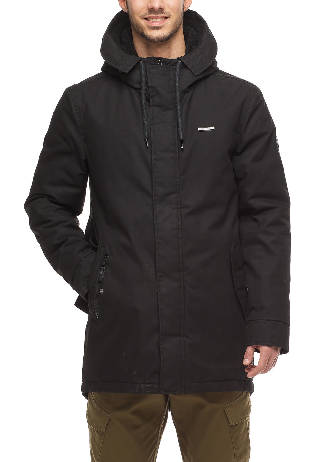 Ragwear Mr Smith Schwarz- Male Ponchos und Capes- Grsse 3XL - Farbe Black
