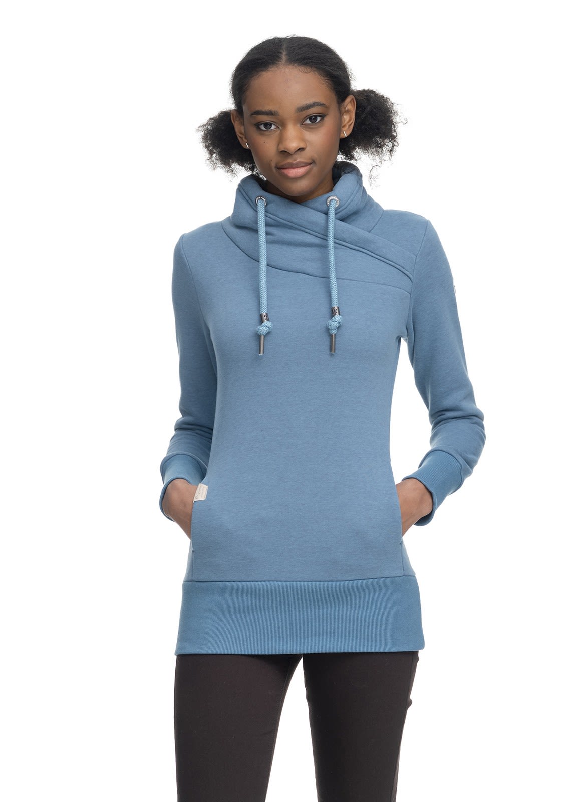 Ragwear Neska Blau- Female Freizeitpullover- Grsse XS - Farbe Aqua