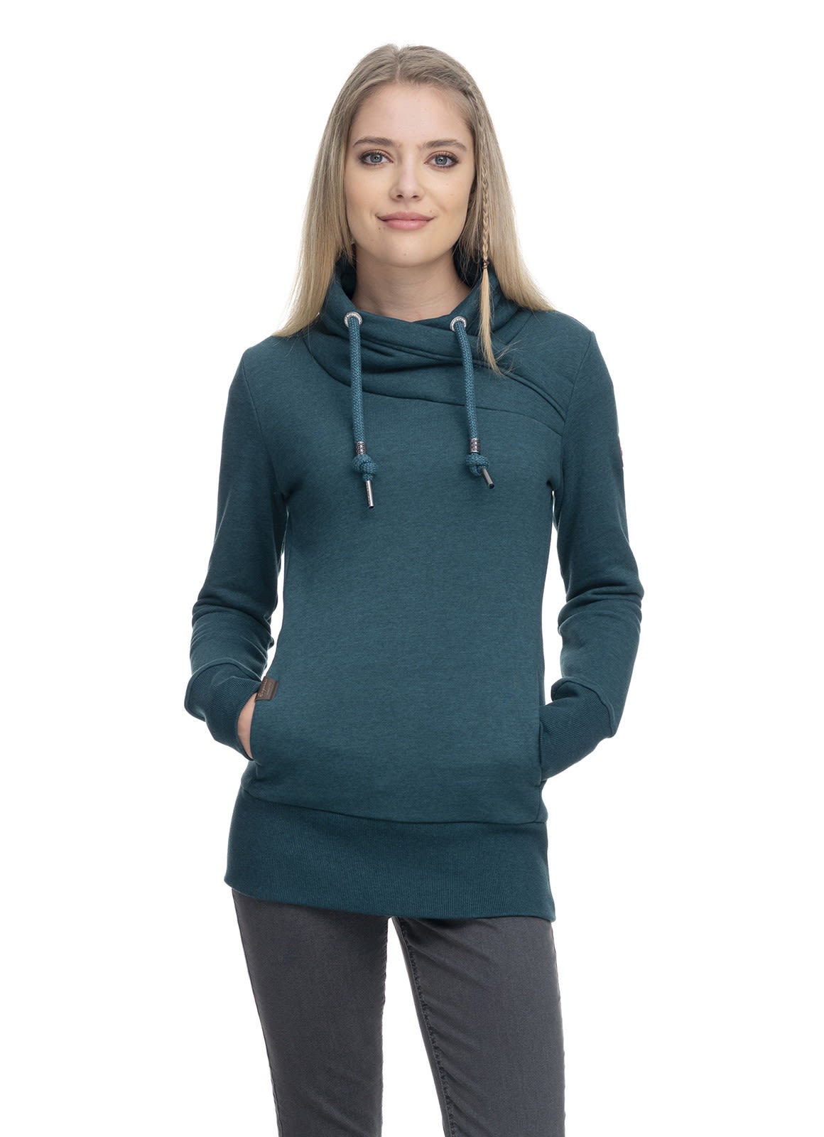 Ragwear Neska Grn- Female Freizeitpullover- Grsse XS - Farbe Dark Green