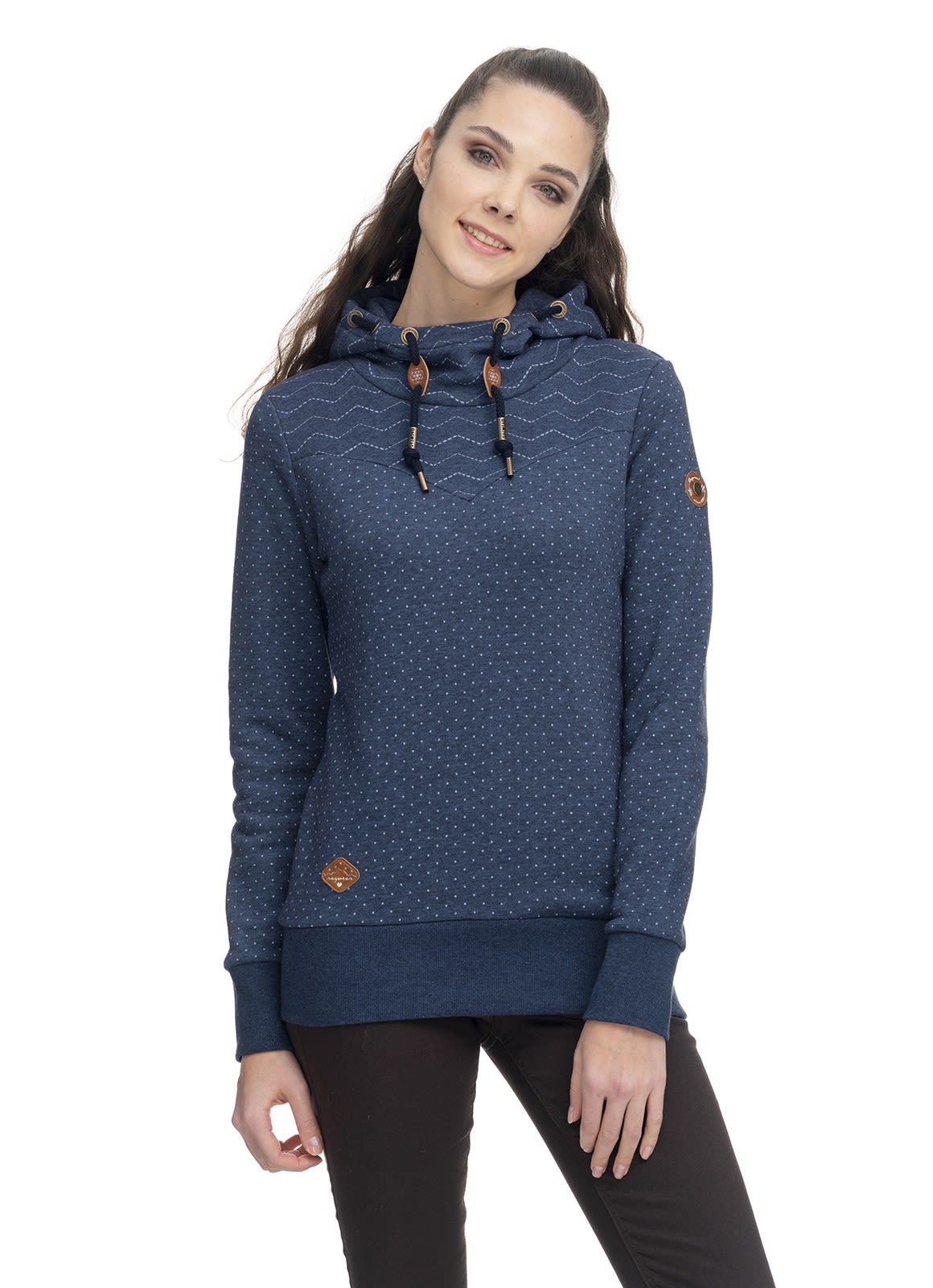 Ragwear Nuggie Sweat Blau- Female Freizeitpullover- Grsse XS - Farbe Navy