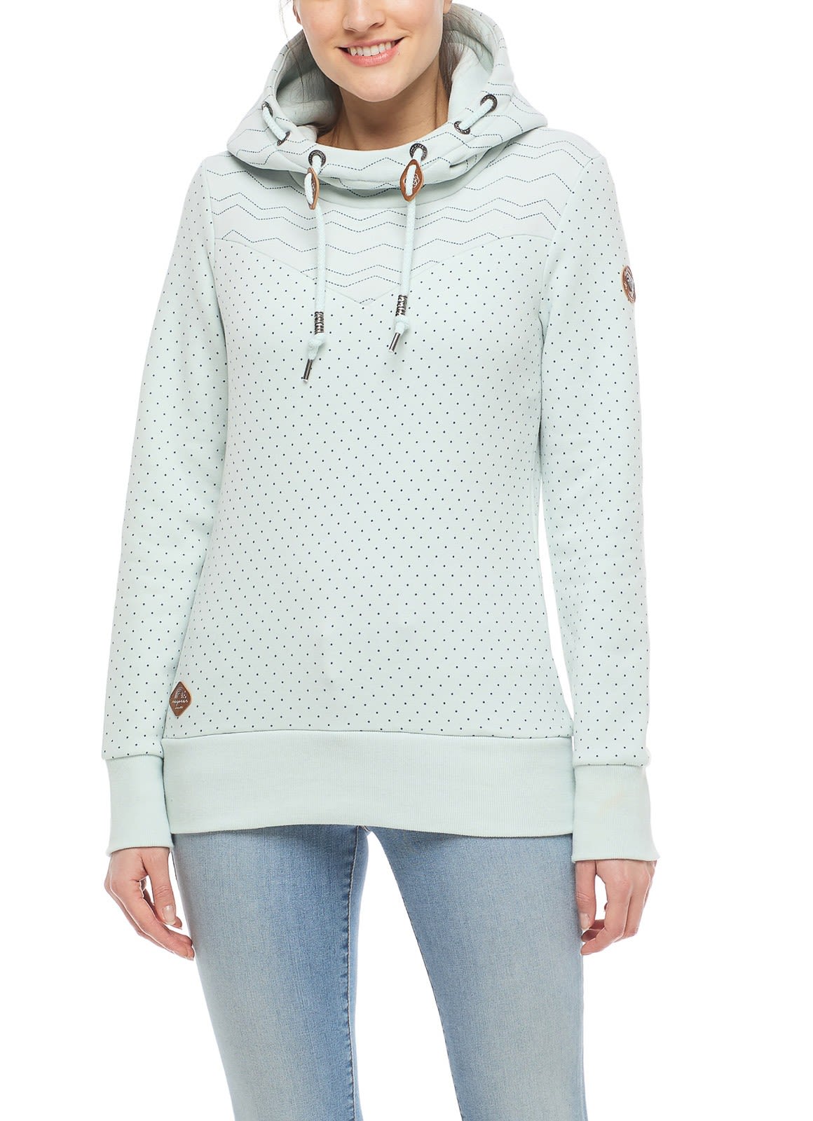 Ragwear Nuggie Sweat (Vorgngermodell) Grn- Female Sweaters und Hoodies- Grsse XS - Farbe Light Mint