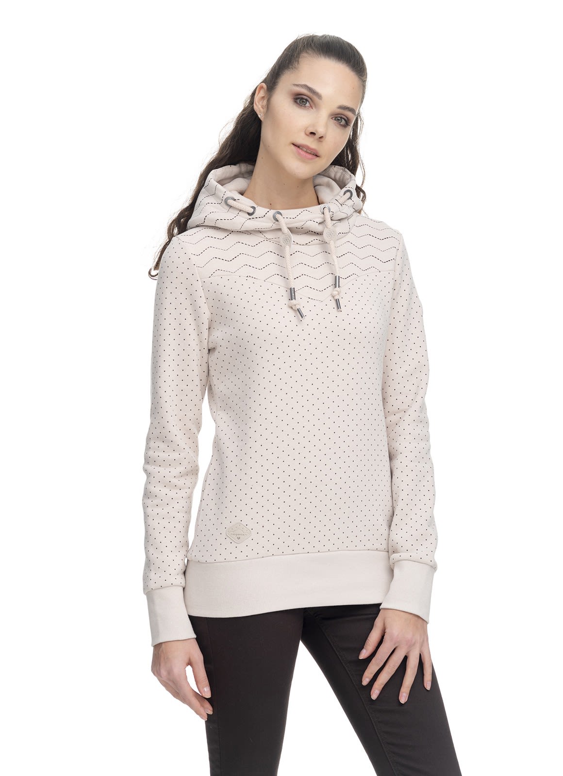 Ragwear Nuggie Sweat Weiss- Female Freizeitpullover- Grsse XXL - Farbe Cream