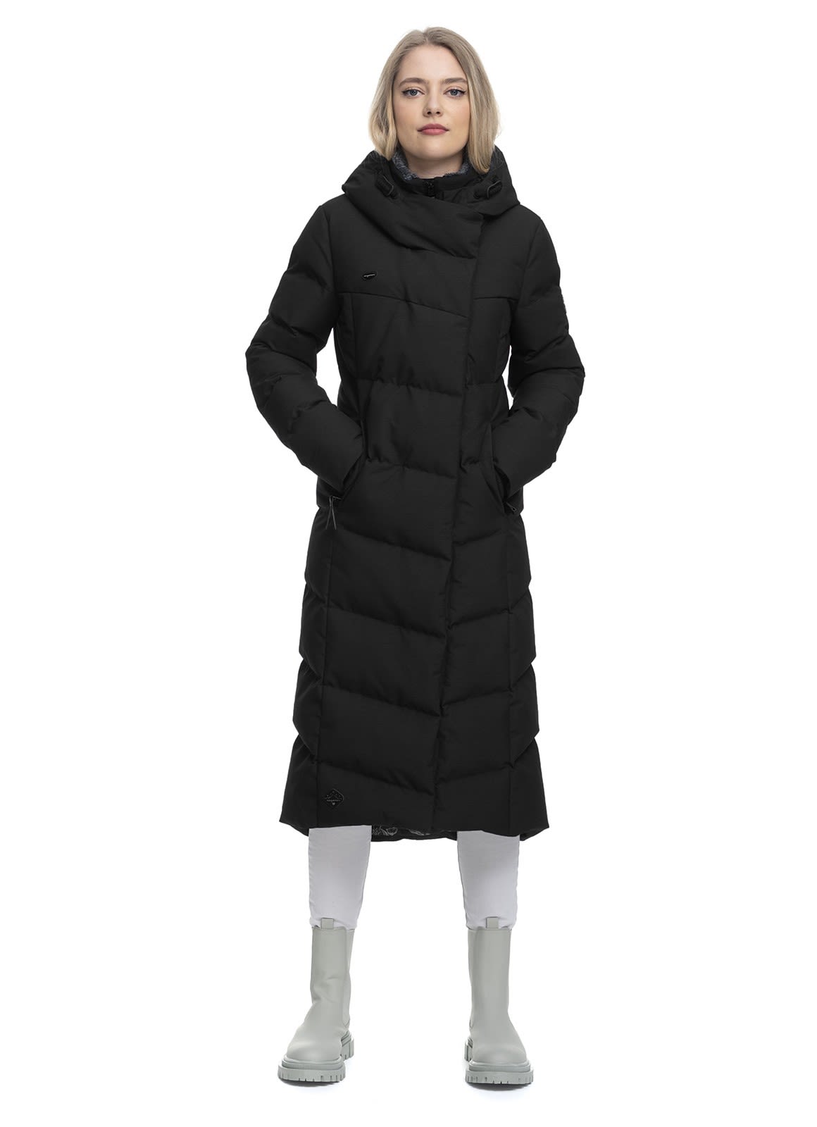 Ragwear Pavla Long Schwarz- Female Freizeitmntel- Grsse XS - Farbe Black