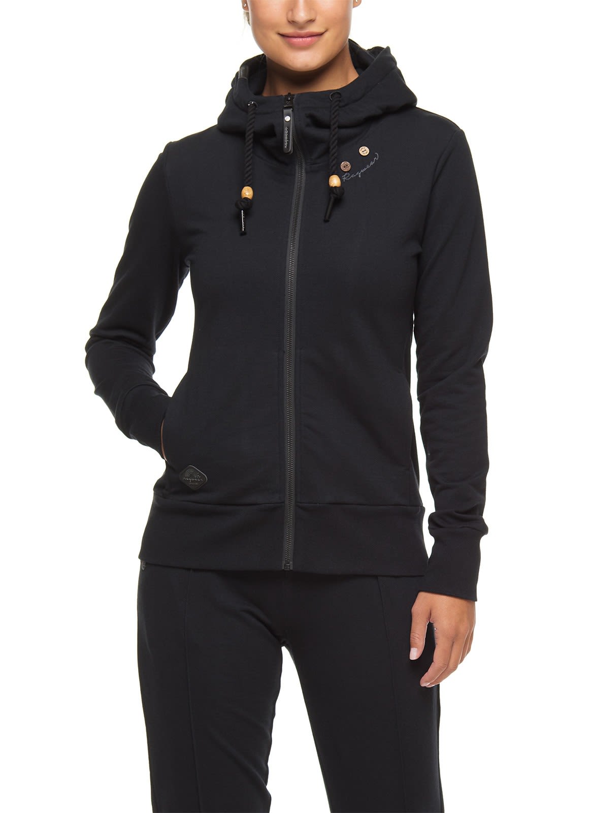Ragwear Paya Summer Schwarz- Female Ponchos und Capes- Grsse S - Farbe Black