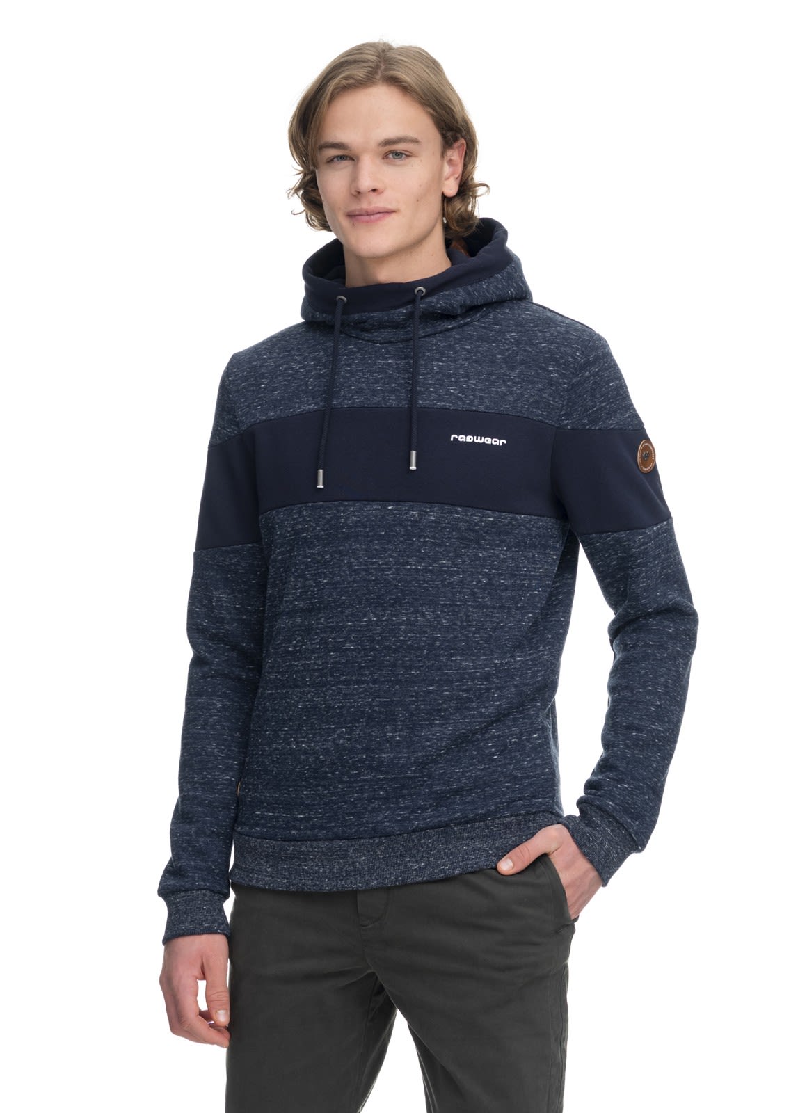 Ragwear Peacey Blau- Male Freizeitpullover- Grsse S - Farbe Navy