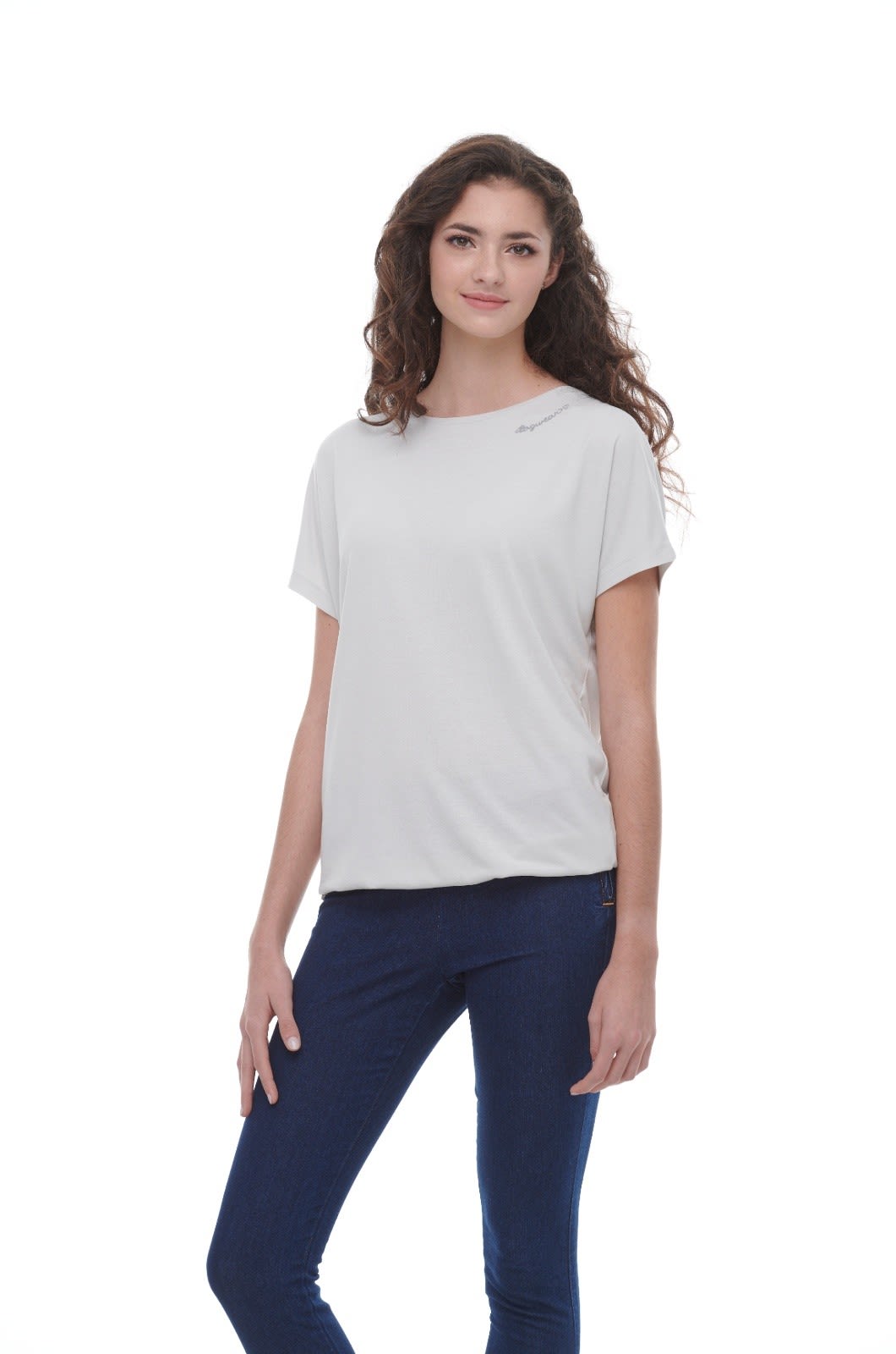 Ragwear Pecori Grau- Female T-Shirts- Grsse L - Farbe Light Grey