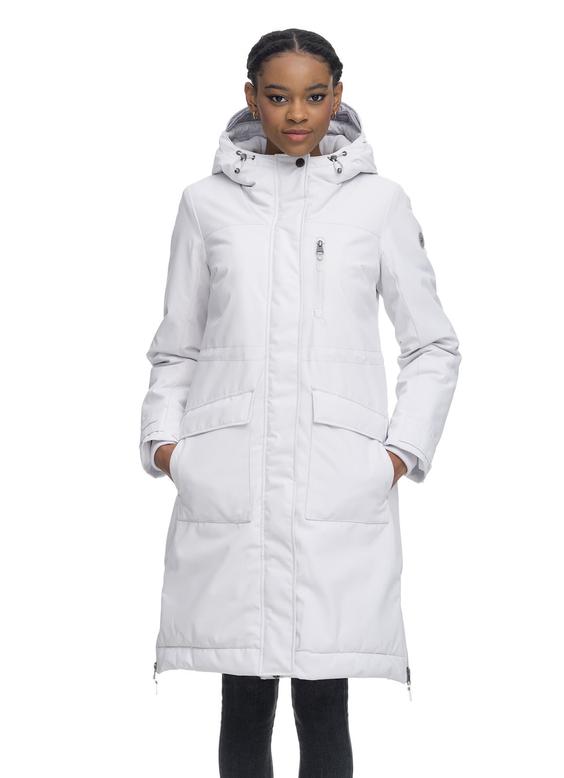 Ragwear Refutura Remake Grau- Female Freizeitmntel- Grsse XXL - Farbe Light Grey