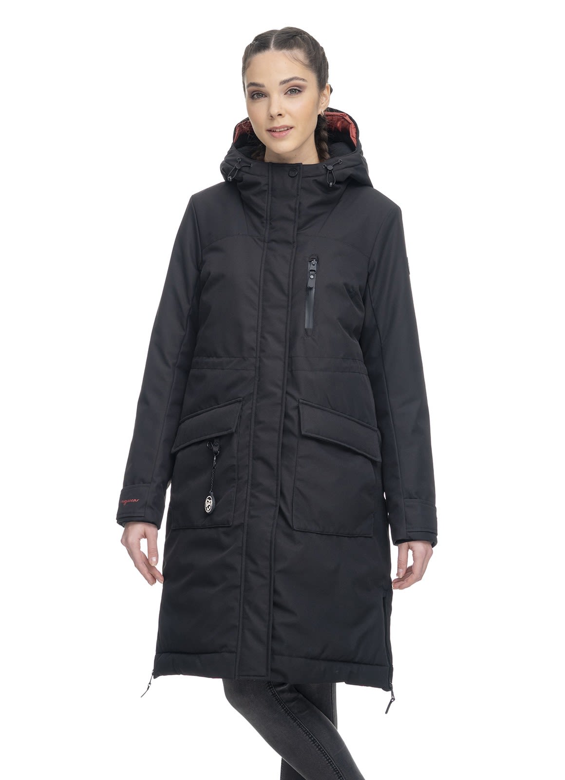Ragwear Refutura Remake Schwarz- Female Freizeitmntel- Grsse XS - Farbe Black