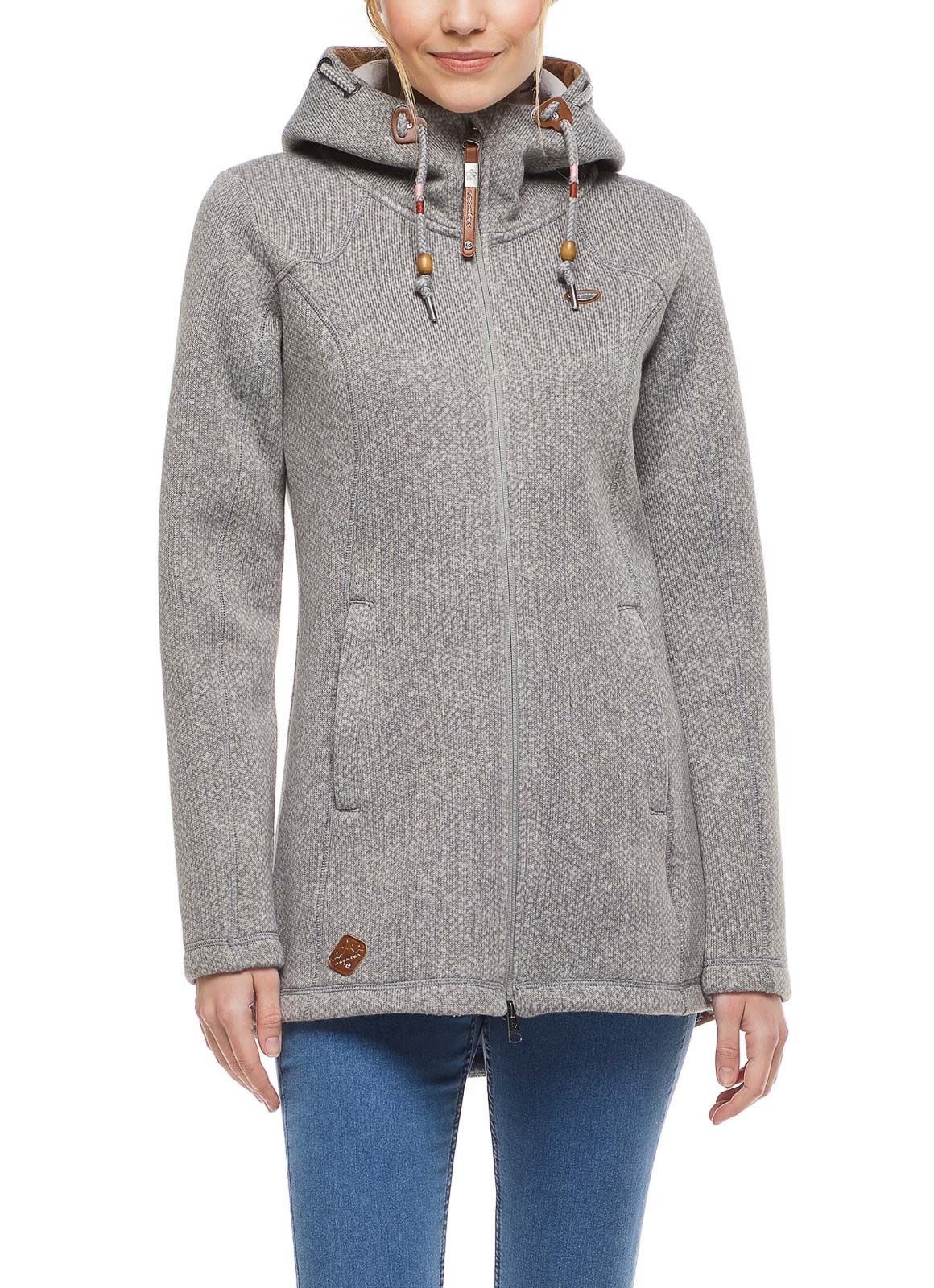 Ragwear Rubby Grau- Female Ponchos und Capes- Grsse XS - Farbe Grey