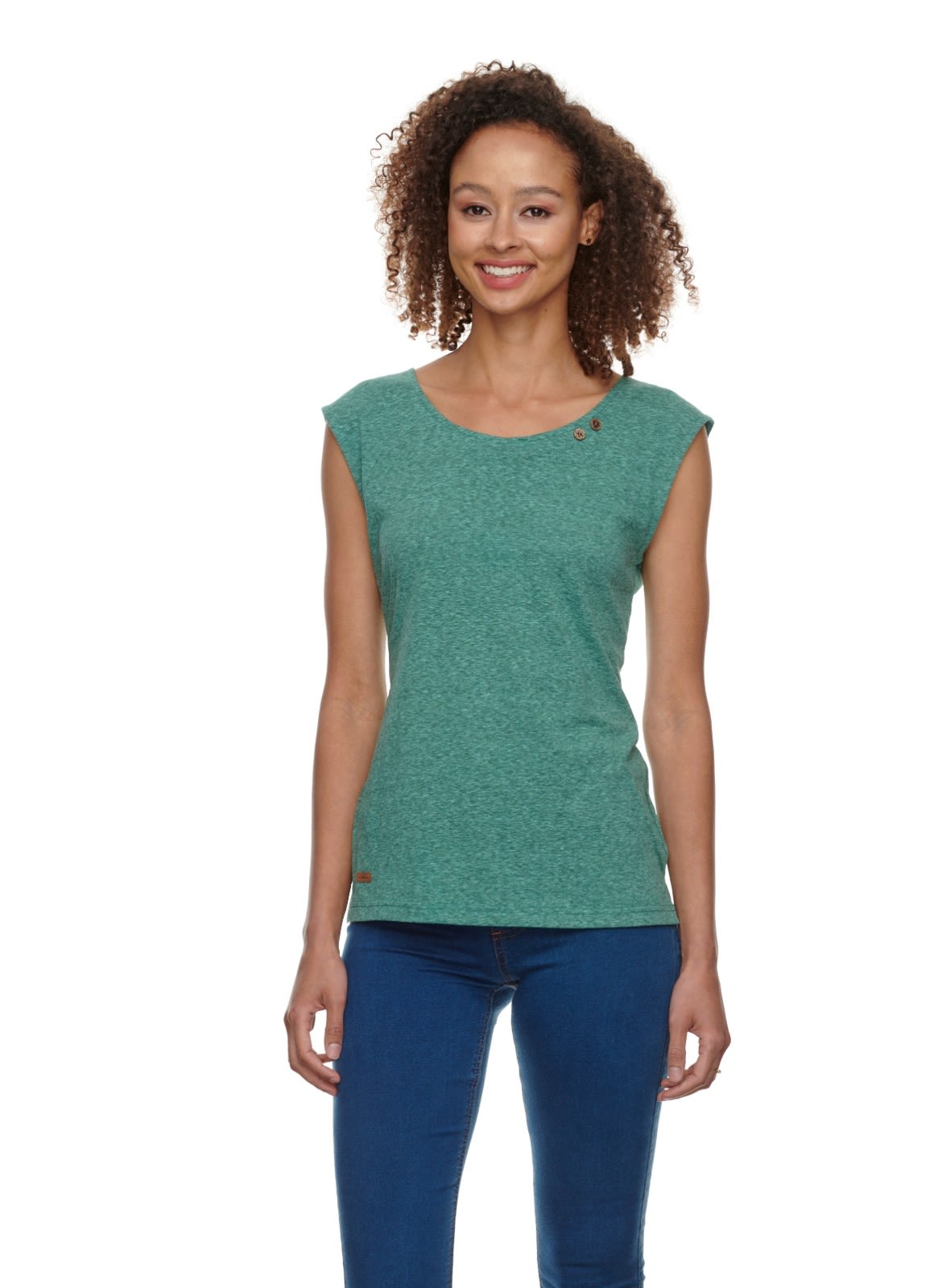 Ragwear Sofia (Vorgngermodell) Grn- Female T-Shirts- Grsse L - Farbe Dark Green