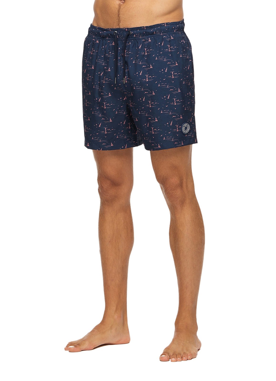 Ragwear Stannis Blau- Male Shorts- Grsse S - Farbe Coral