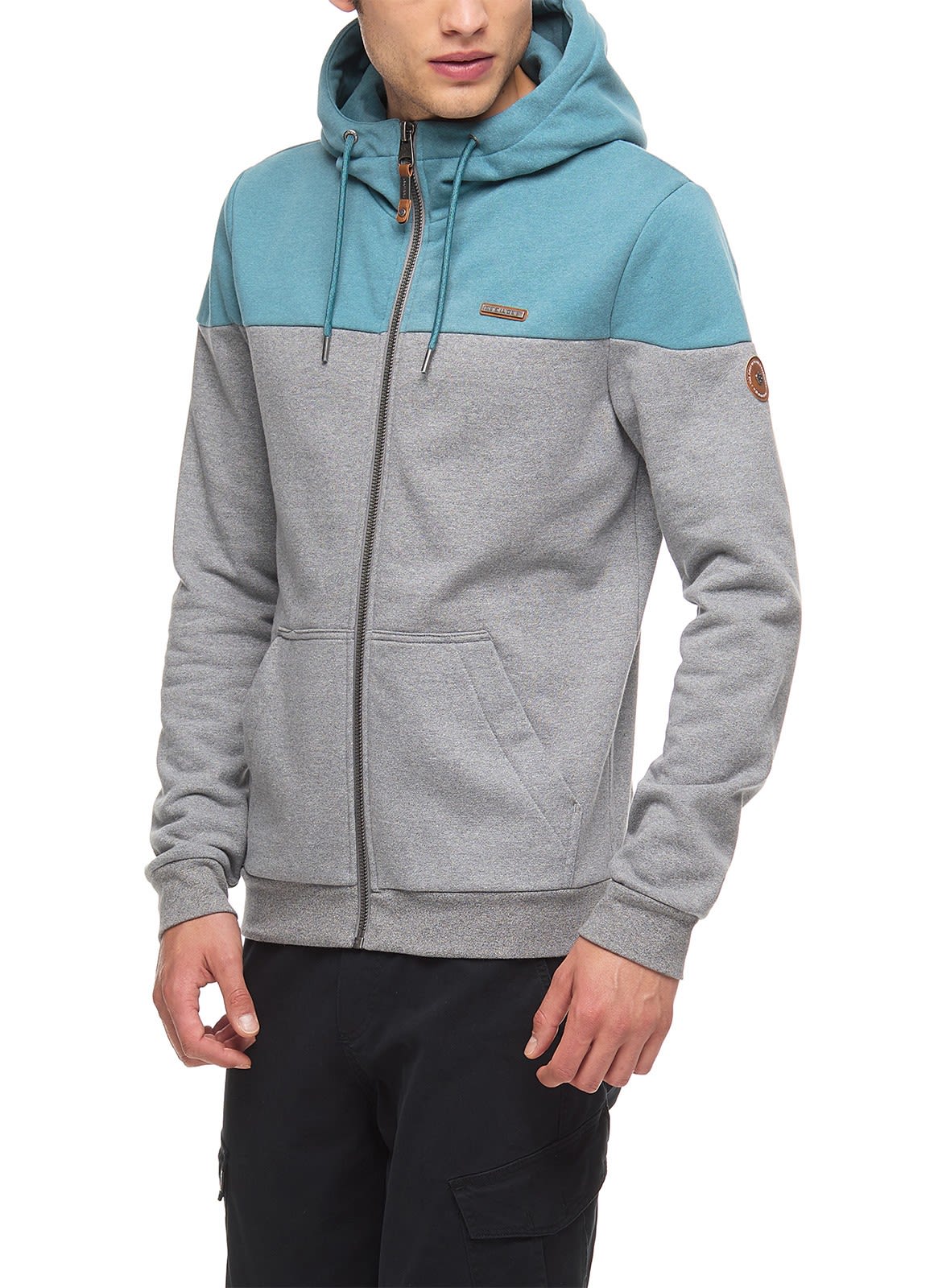 Ragwear Tommie Summer Grau- Male Ponchos und Capes- Grsse M - Farbe Aqua