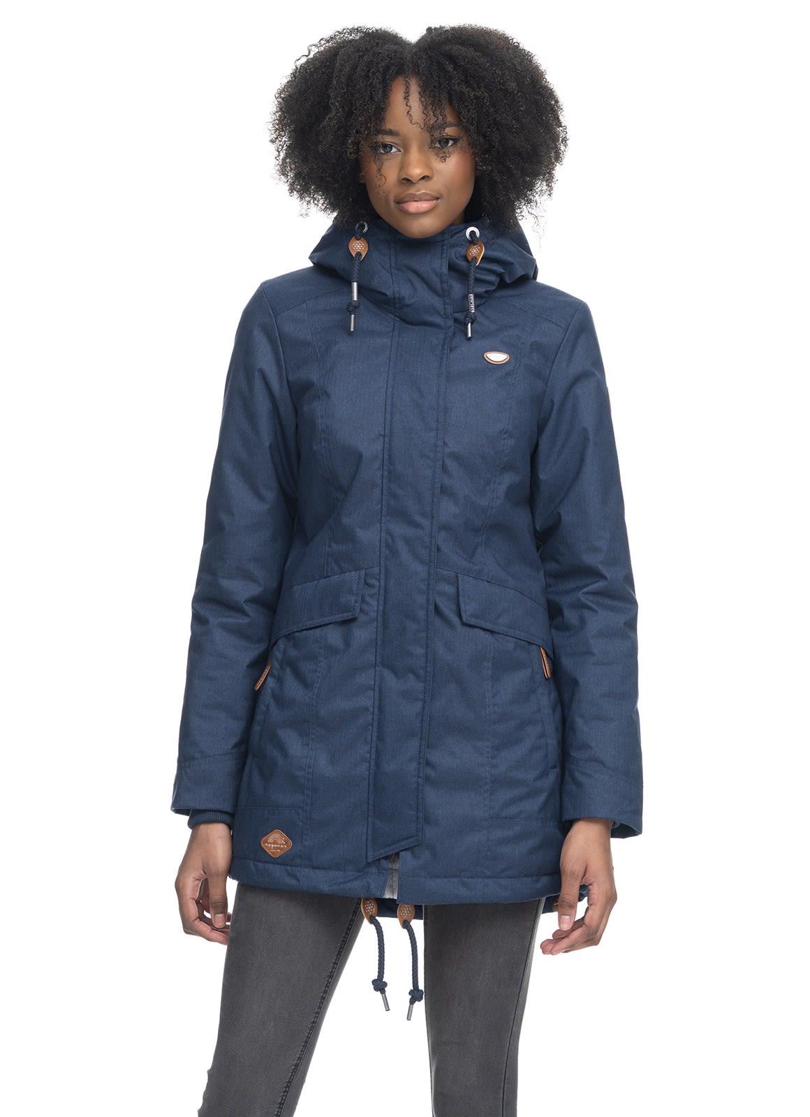 Ragwear Tunned Blau- Female Ponchos und Capes- Grsse XXL - Farbe Navy