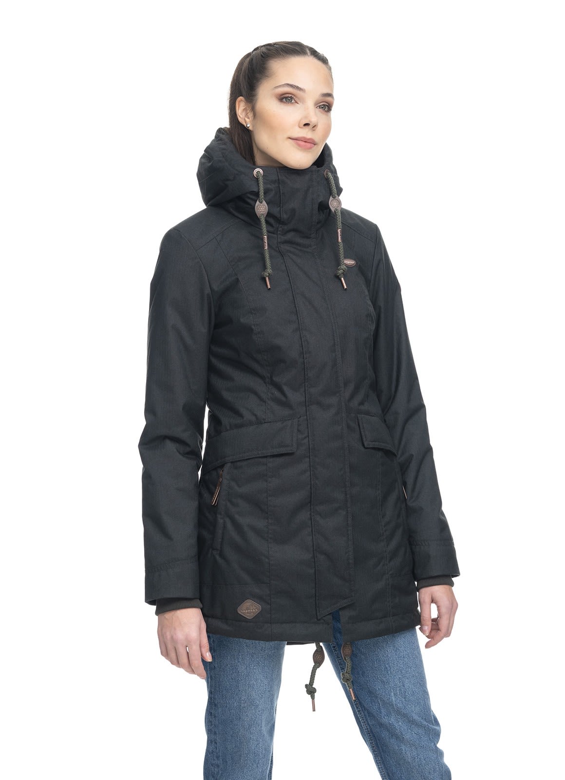 Ragwear Tunned Grn- Female Ponchos und Capes- Grsse XS - Farbe Dark Olive