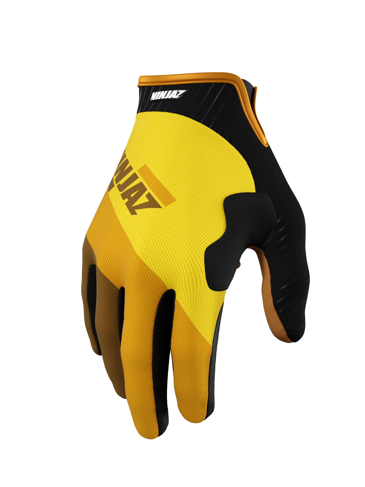 Ride Ninjaz Cheese Gelb- Fingerhandschuhe- Grsse XXS - Farbe Yellow