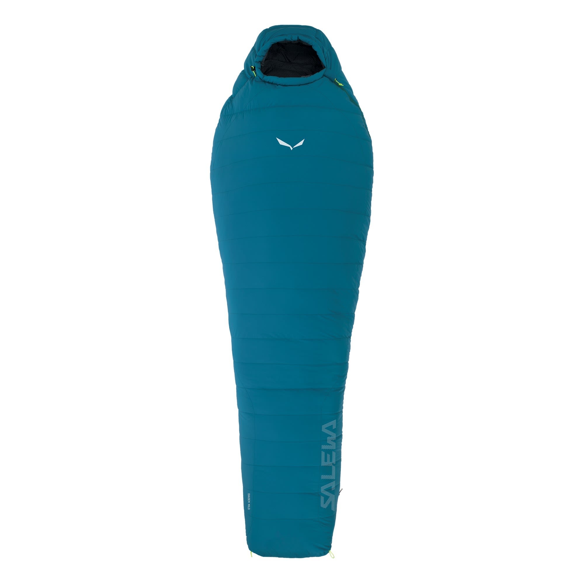 Salewa Diadem Mild Blau- Daunen Schlafscke- Grsse 210 cm - RV rechts - Farbe Ink Blue