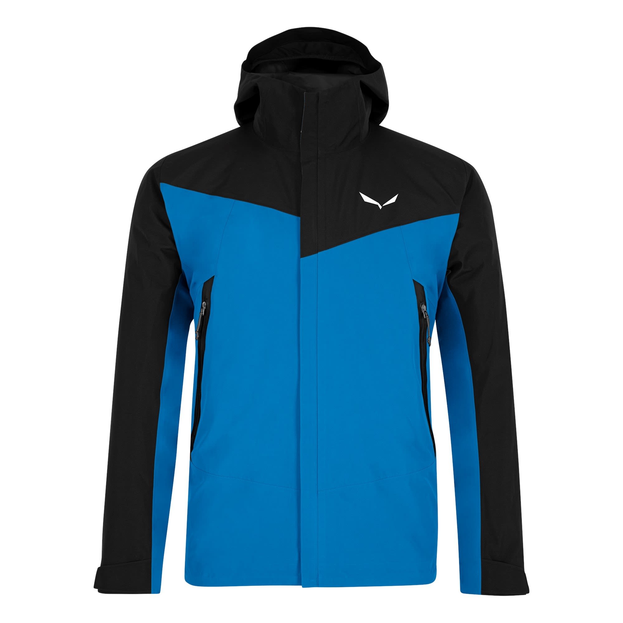 Salewa Moiazza Jacket Colorblock - Blau- Male Gore-Tex(R) Windbreaker- Grsse S - Farbe Cloisonne