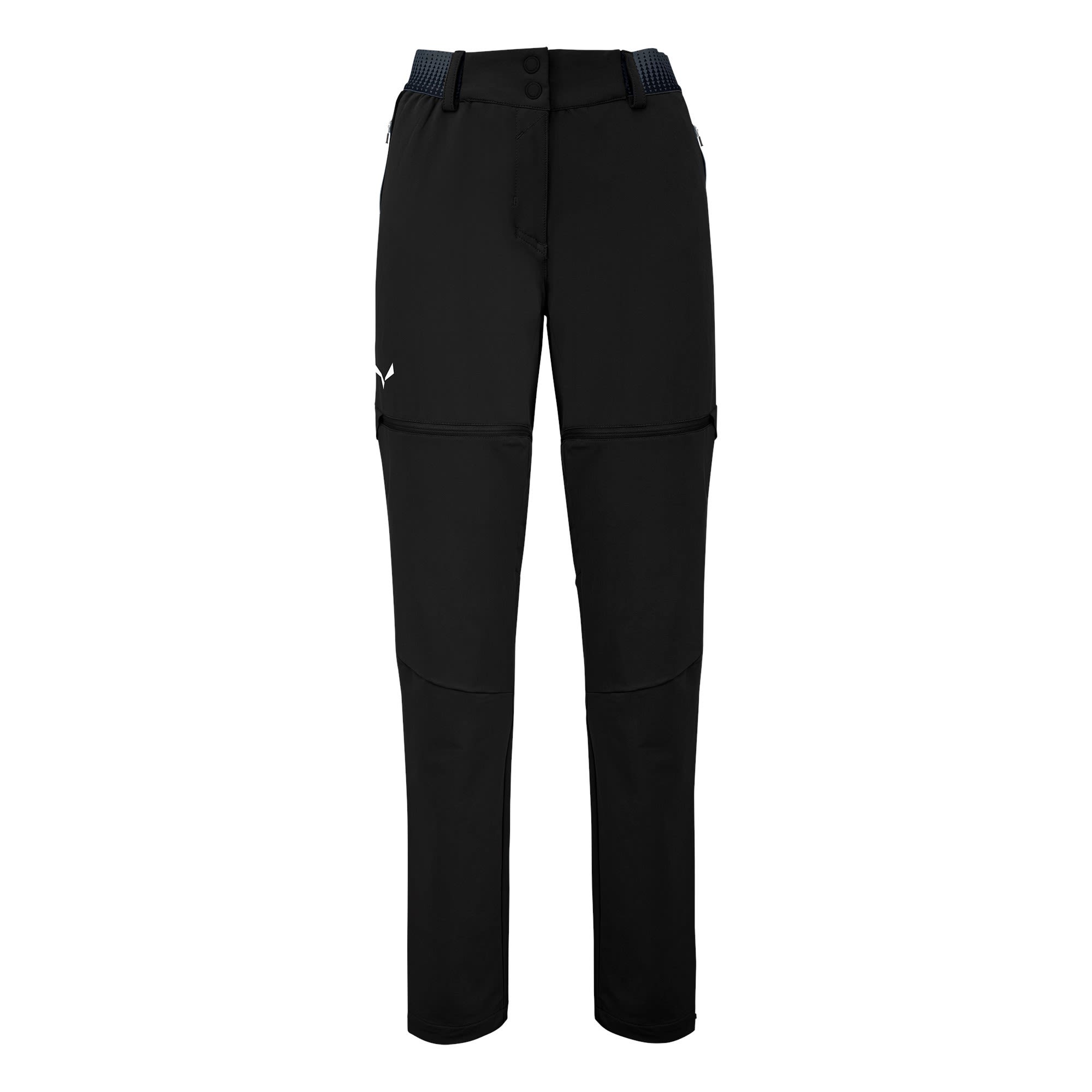Salewa Pedroc 2 Durastretch Convertible 2-1 Pant Schwarz- Female Shorts- Grsse 36 - Farbe Black Out